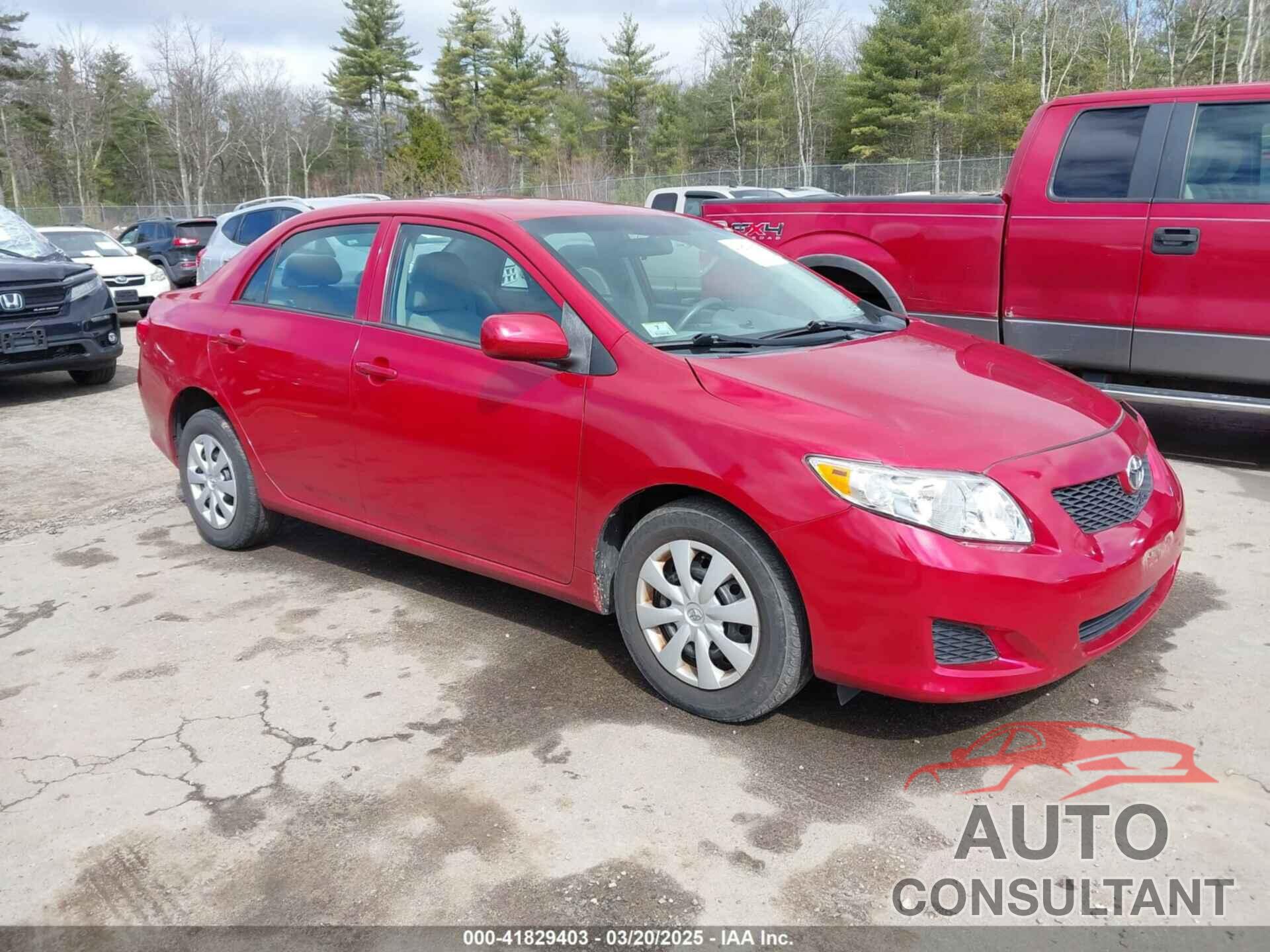 TOYOTA COROLLA 2010 - 2T1BU4EE1AC232302