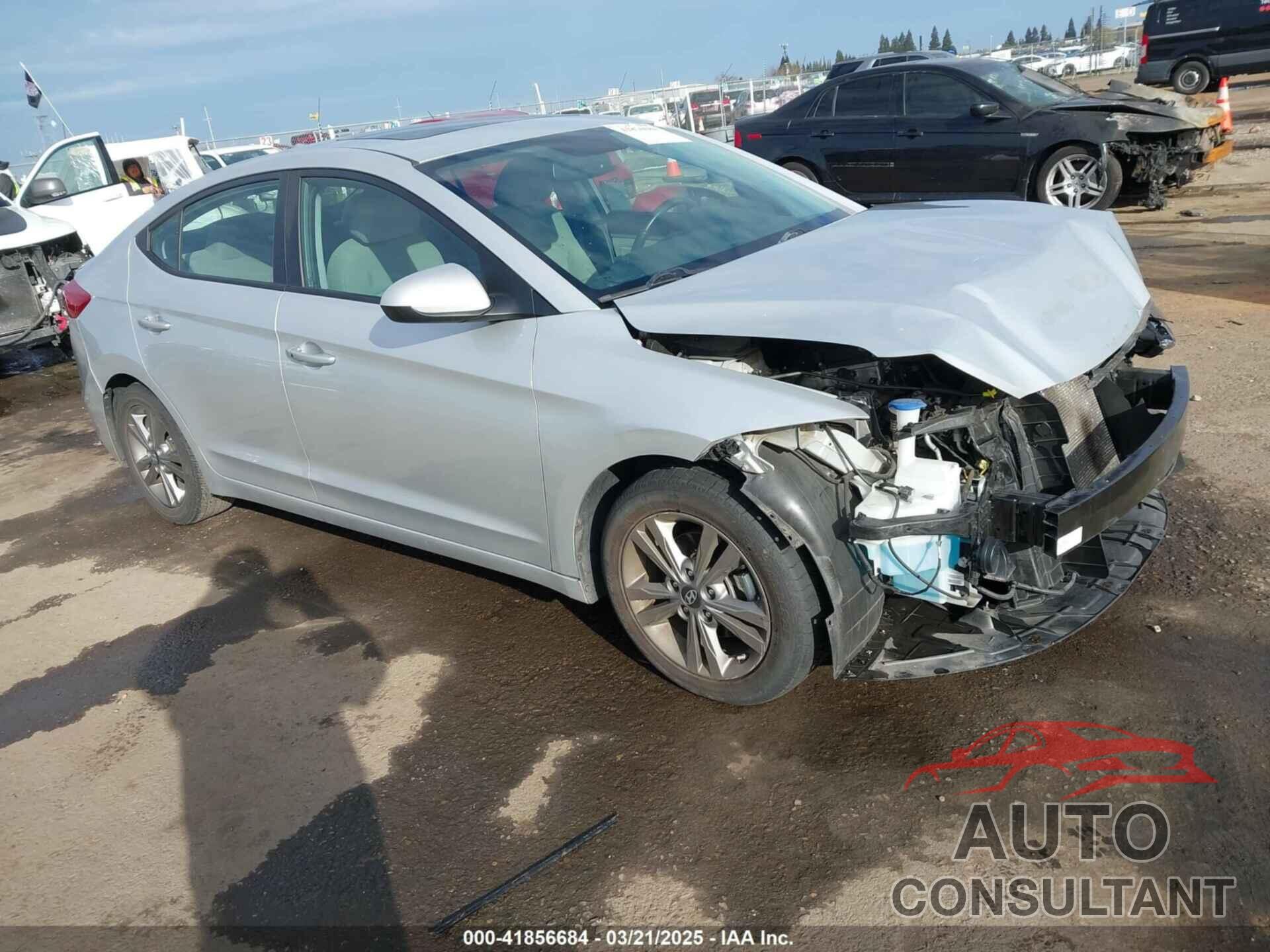 HYUNDAI ELANTRA 2018 - 5NPD84LF6JH370651