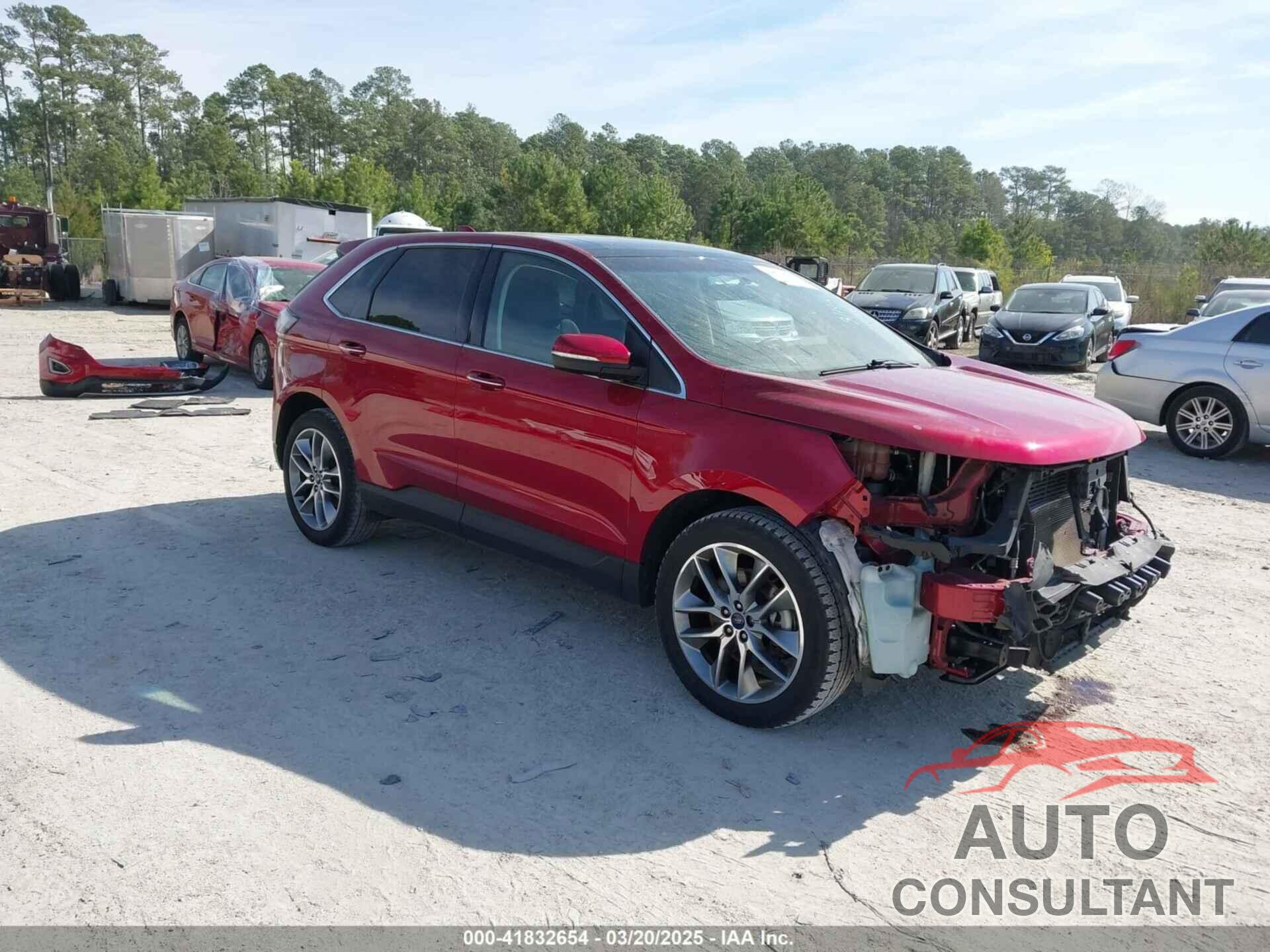 FORD EDGE 2016 - 2FMPK3K8XGBB55902