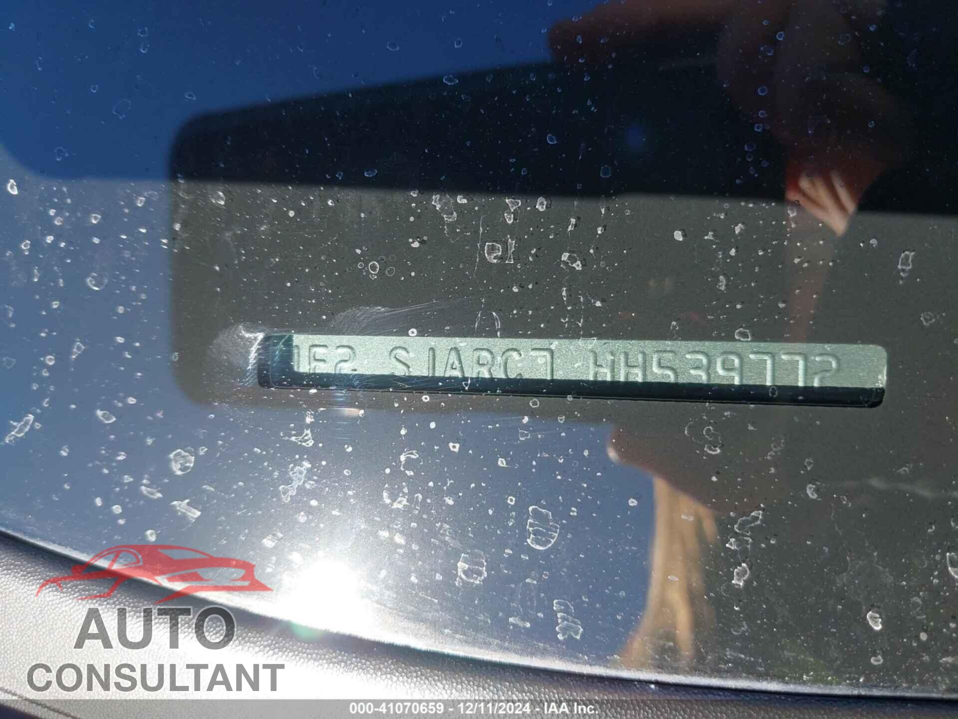 SUBARU FORESTER 2017 - JF2SJARC7HH539772