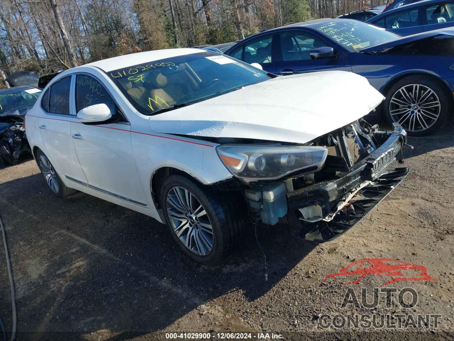 KIA CADENZA 2016 - KNALN4D76G5216524