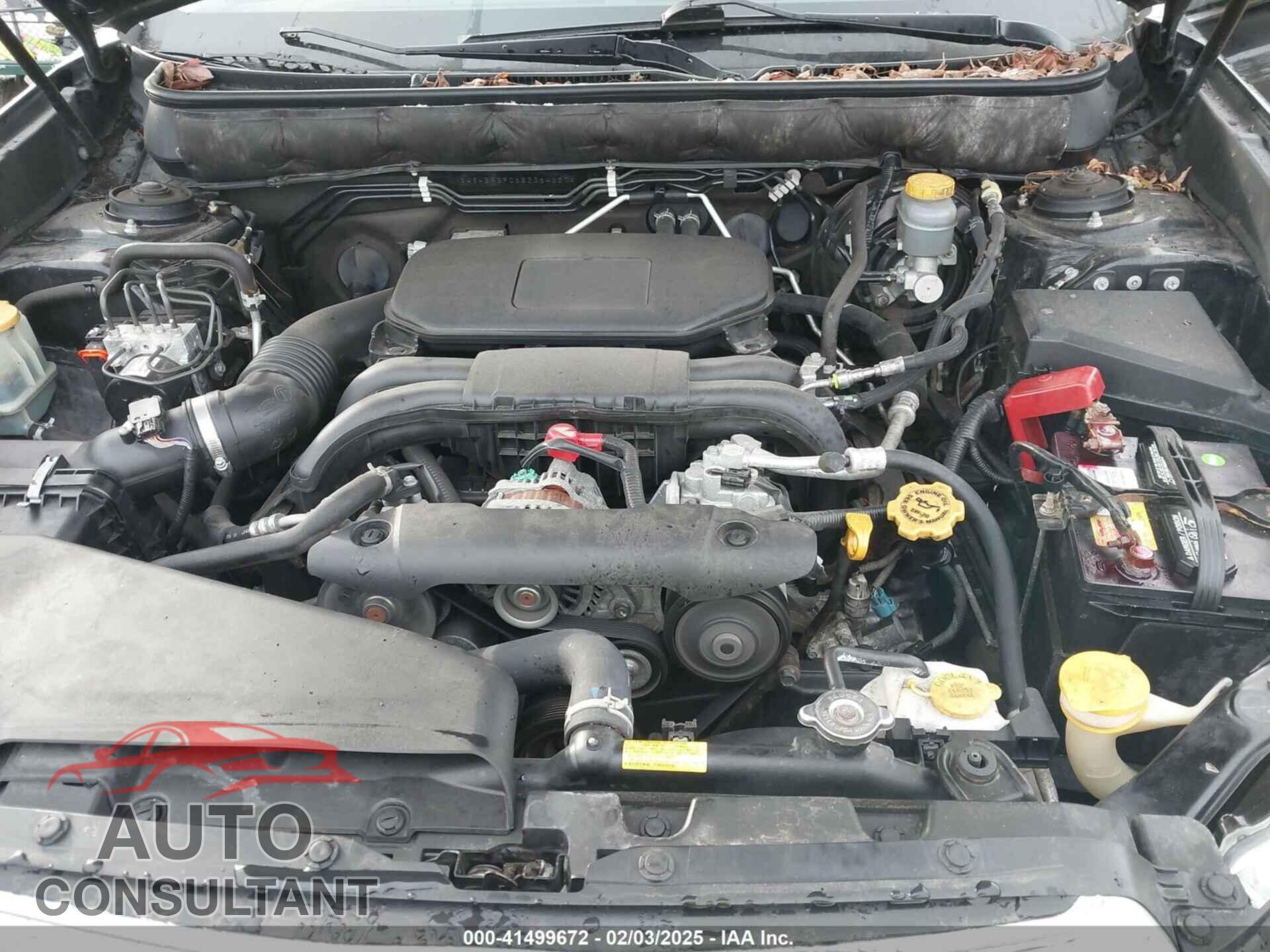 SUBARU OUTBACK 2011 - 4S4BRBFC6B3364657