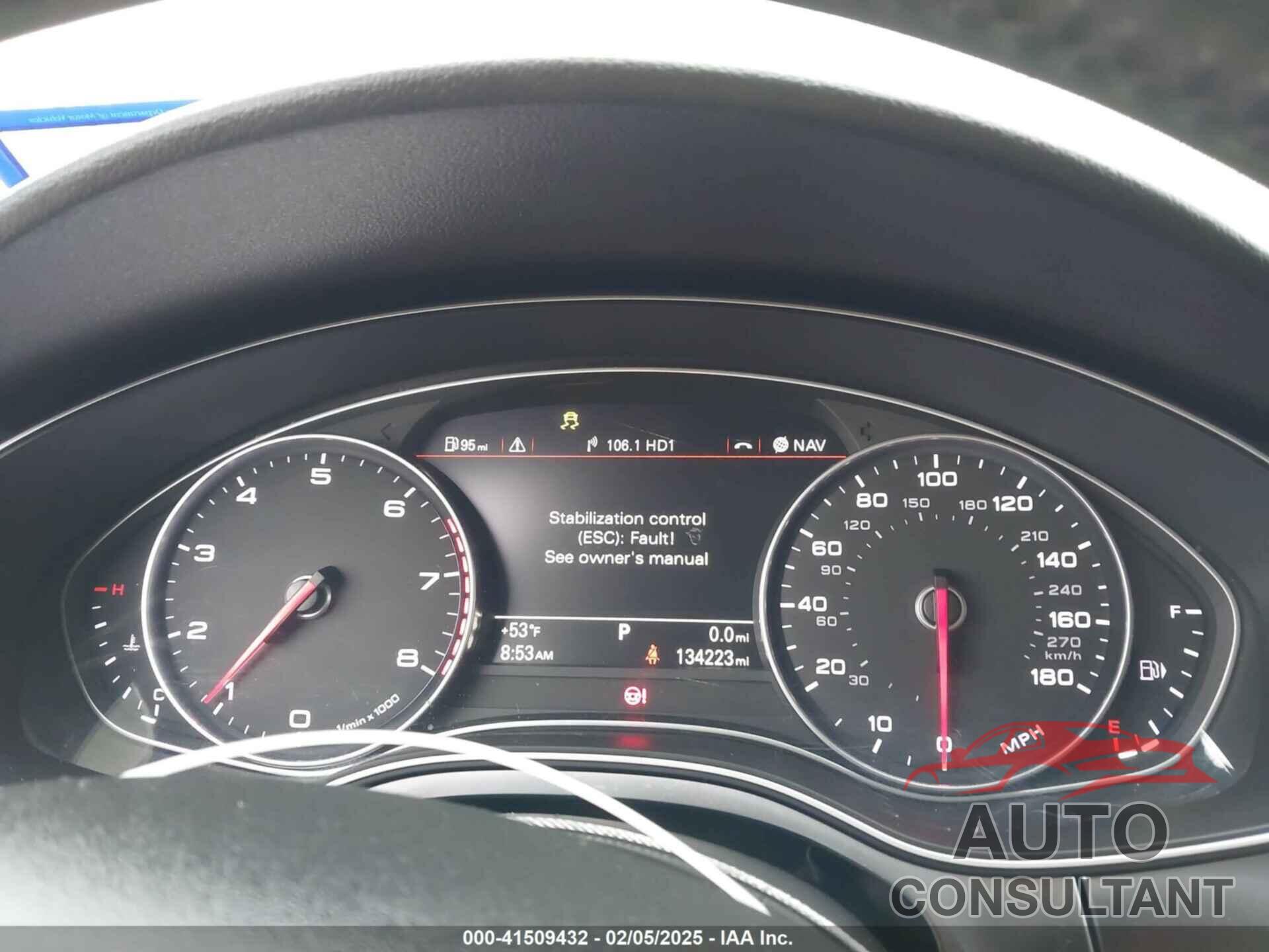 AUDI A6 2013 - WAUGGAFC4DN089255
