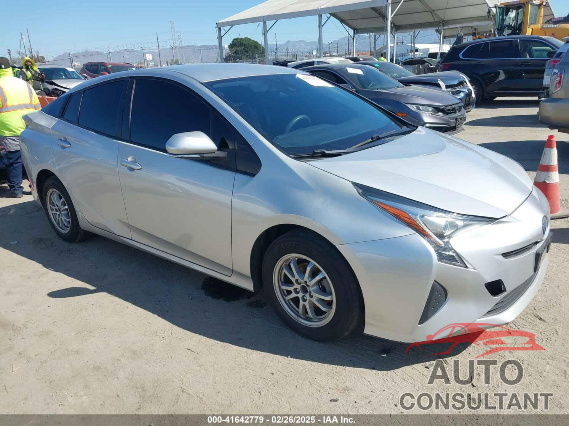 TOYOTA PRIUS 2017 - JTDKBRFU8H3036482