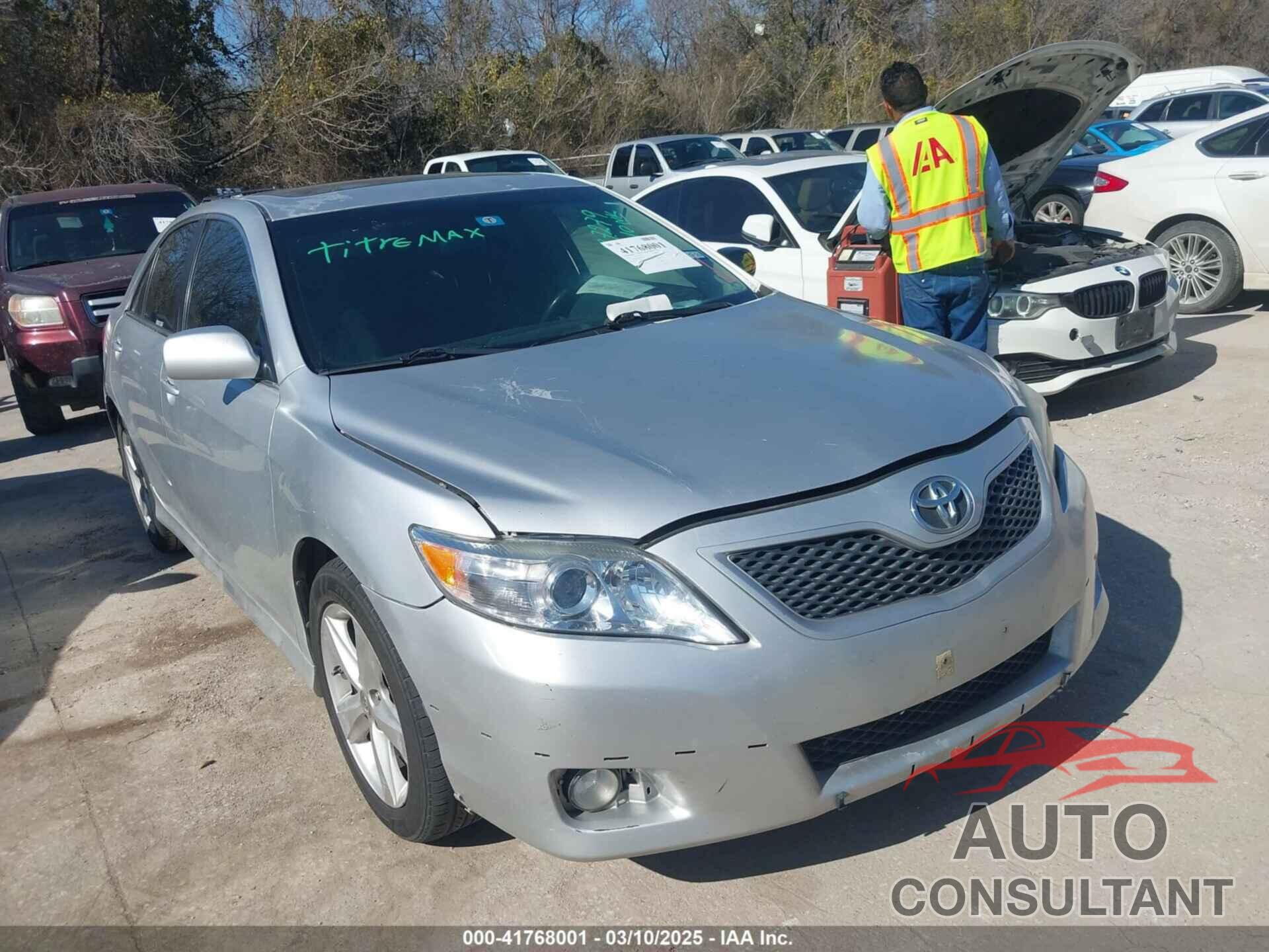 TOYOTA CAMRY 2011 - 4T1BF3EK0BU187279
