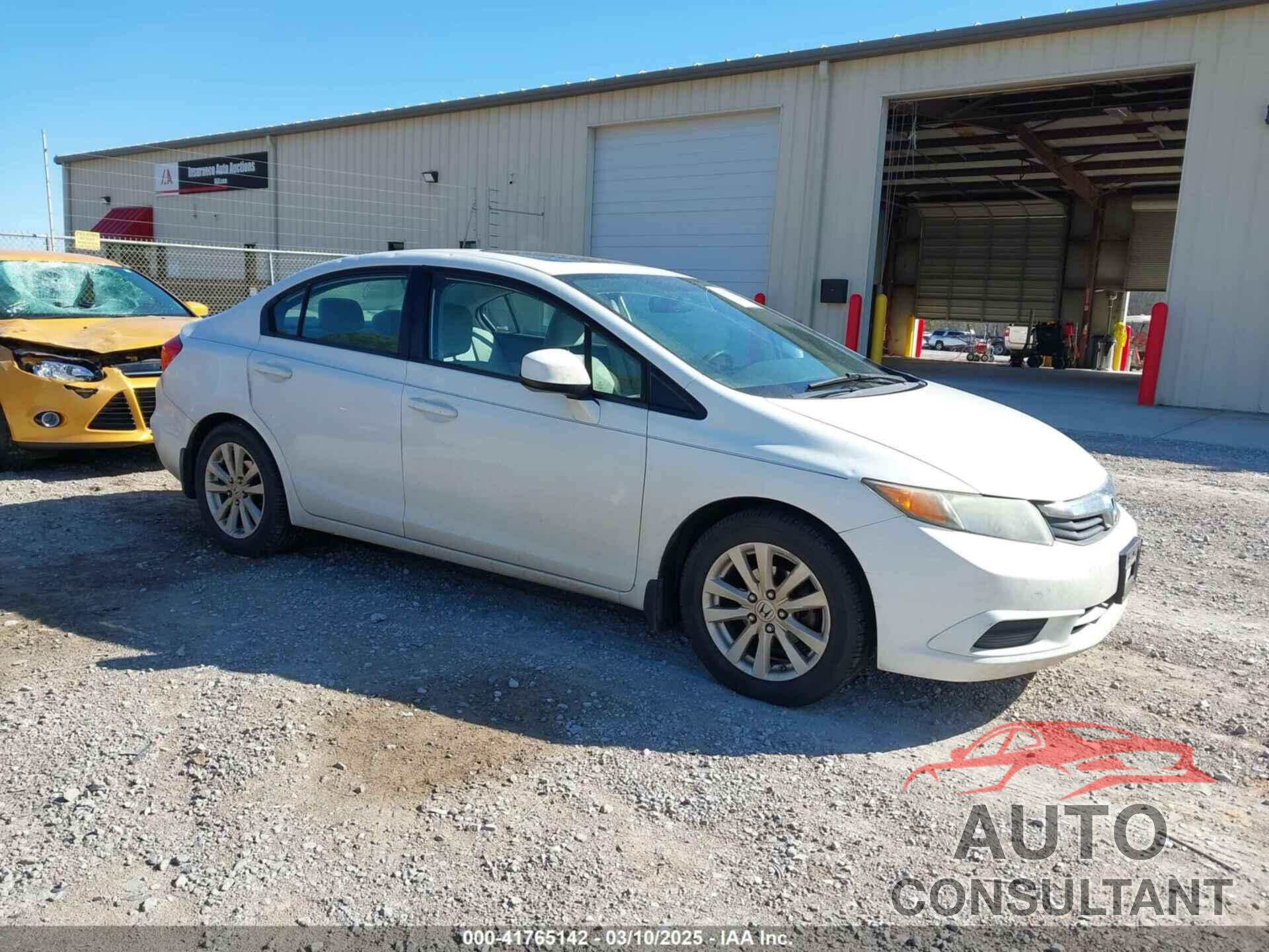 HONDA CIVIC 2012 - 2HGFB2F8XCH575706