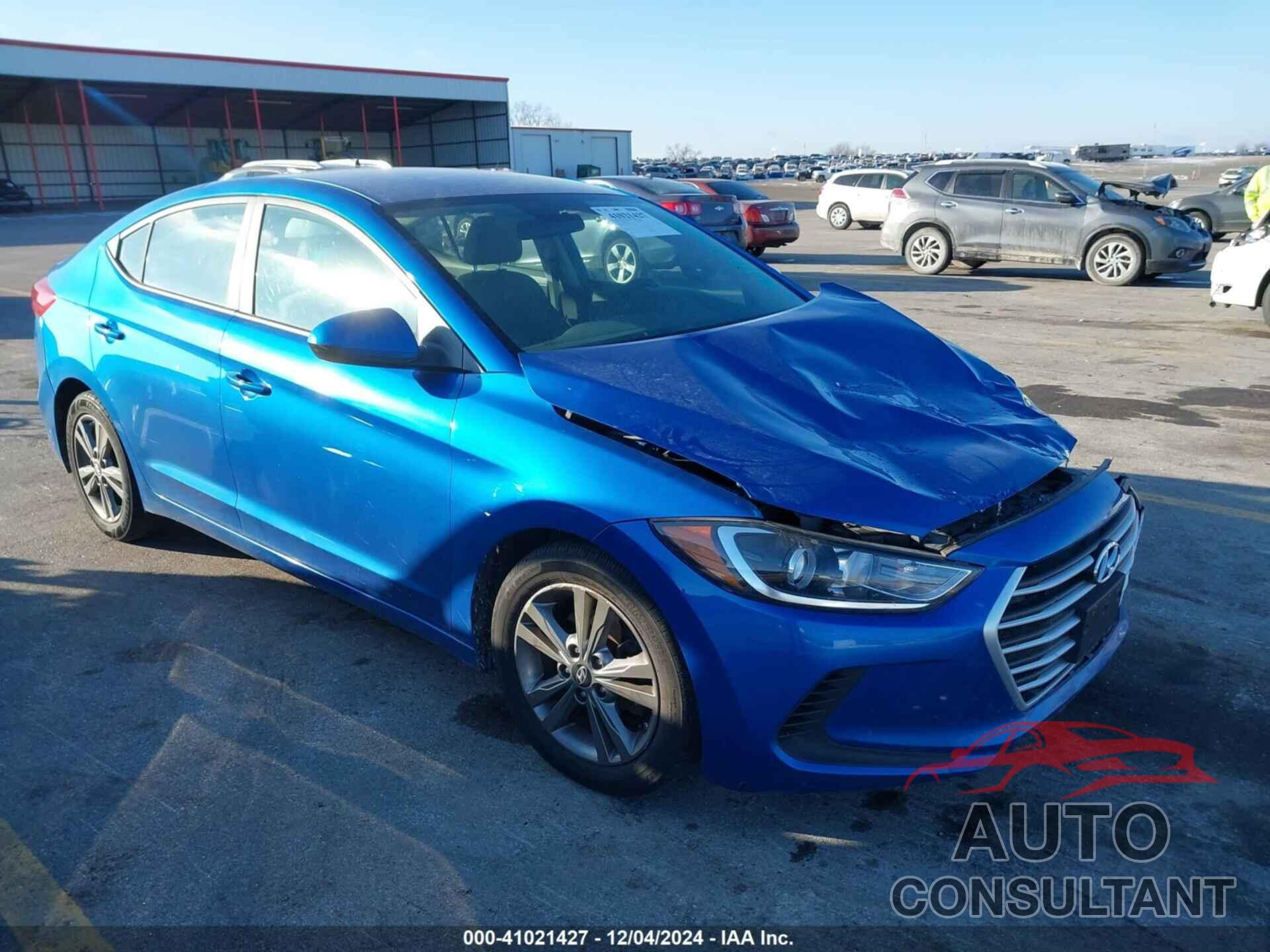 HYUNDAI ELANTRA 2018 - 5NPD84LF7JH253791