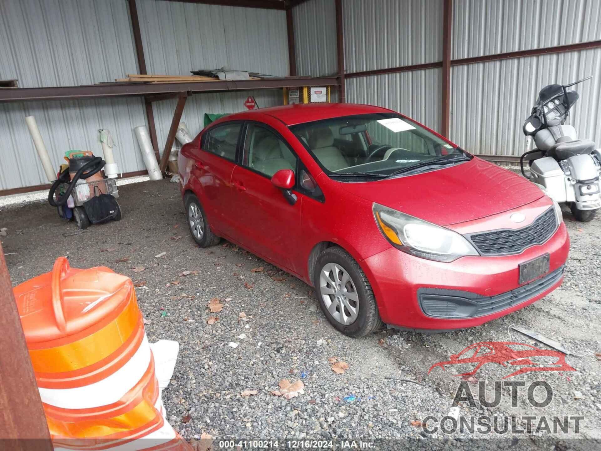 KIA RIO 2013 - KNADM4A32D6309037