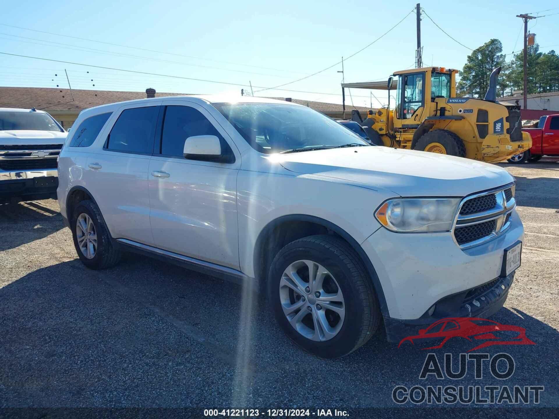 DODGE DURANGO 2012 - 1C4RDHAG8CC271221