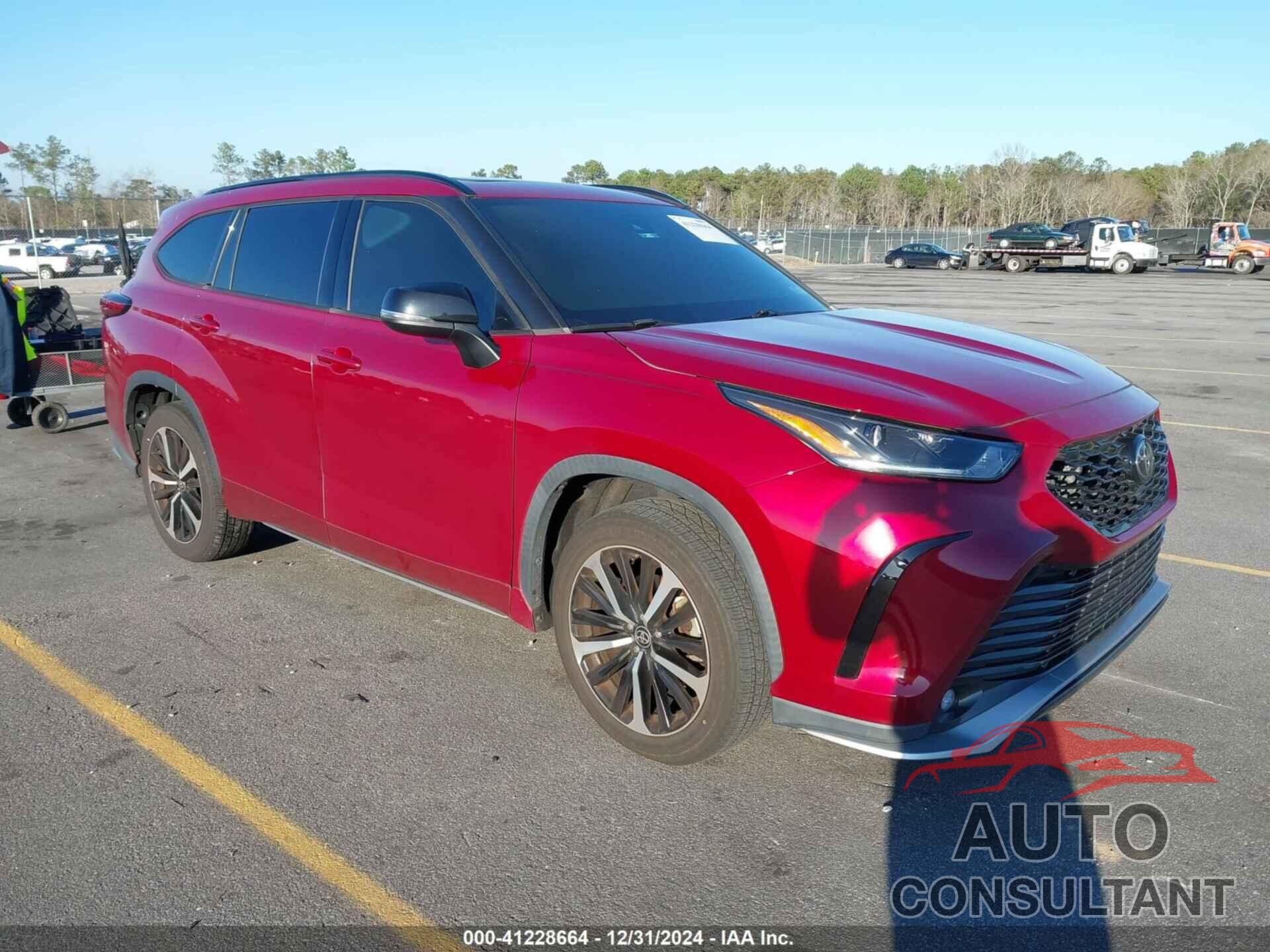 TOYOTA HIGHLANDER 2021 - 5TDLZRAH3MS031970