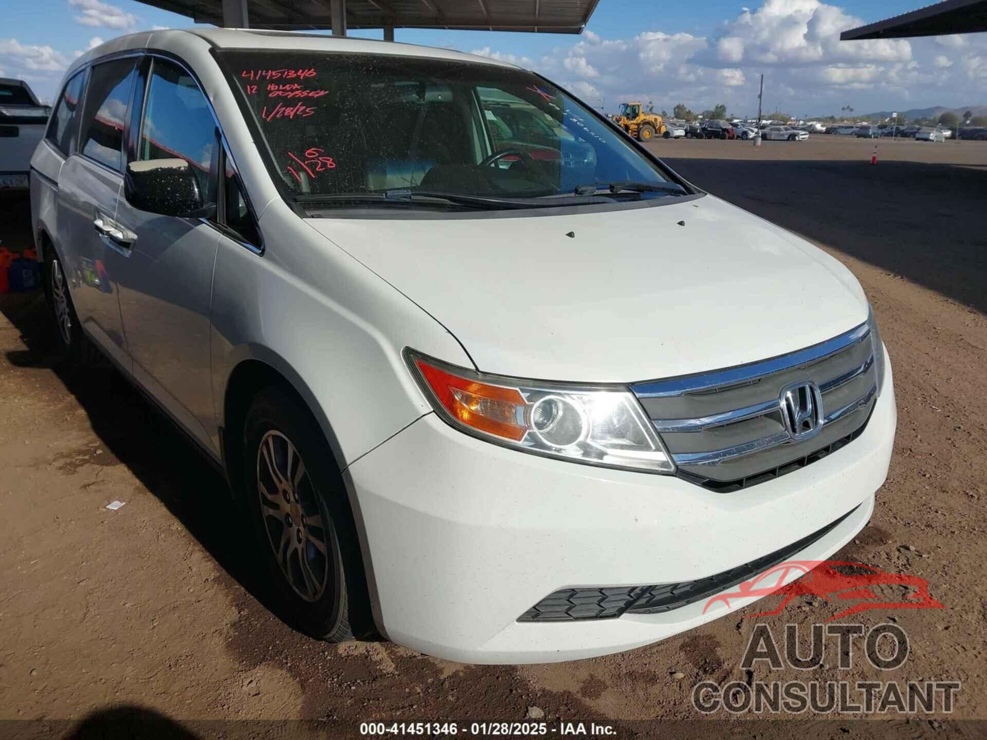 HONDA ODYSSEY 2012 - 5FNRL5H61CB015908