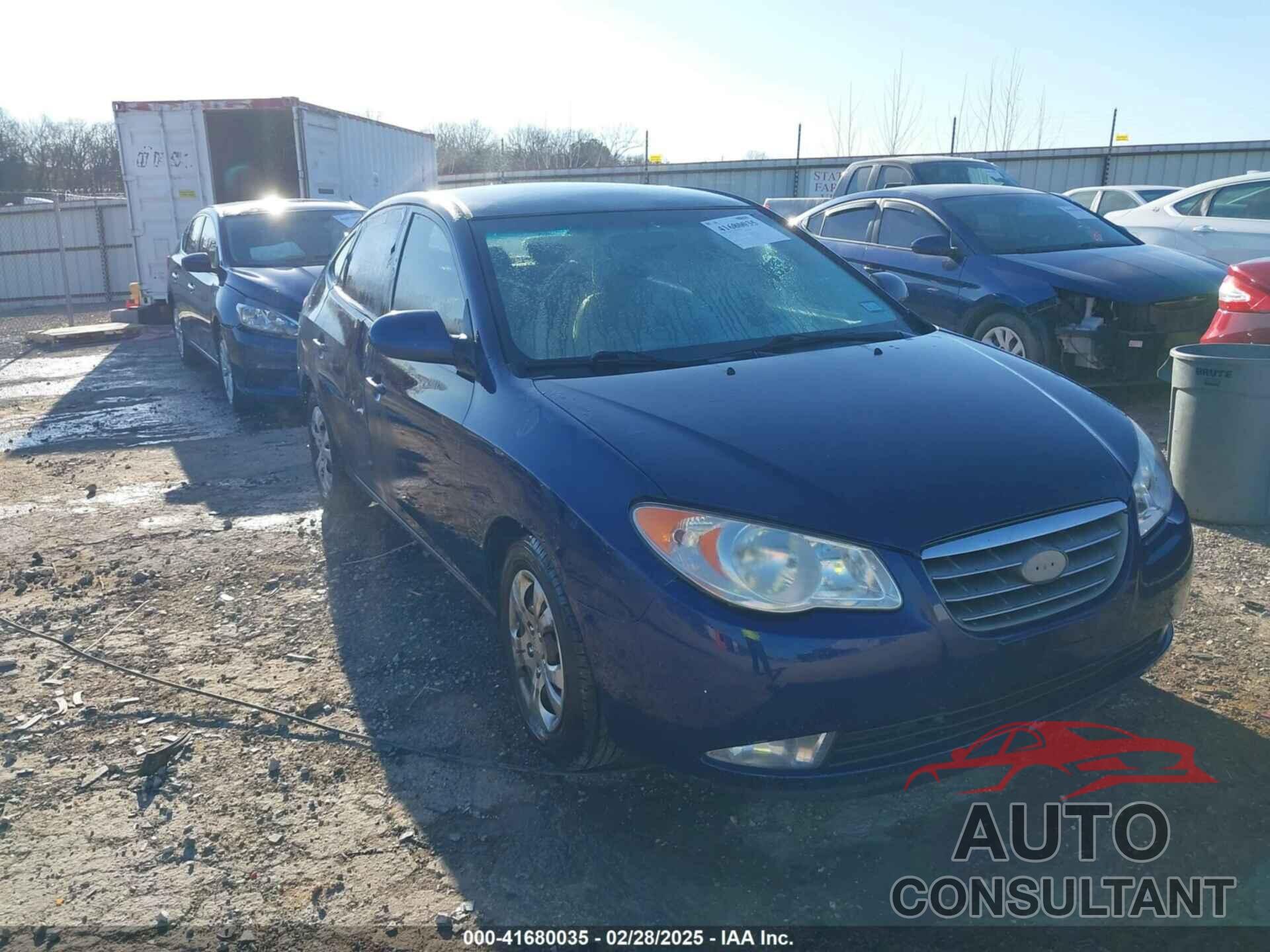 HYUNDAI ELANTRA 2010 - KMHDU4AD5AU180810