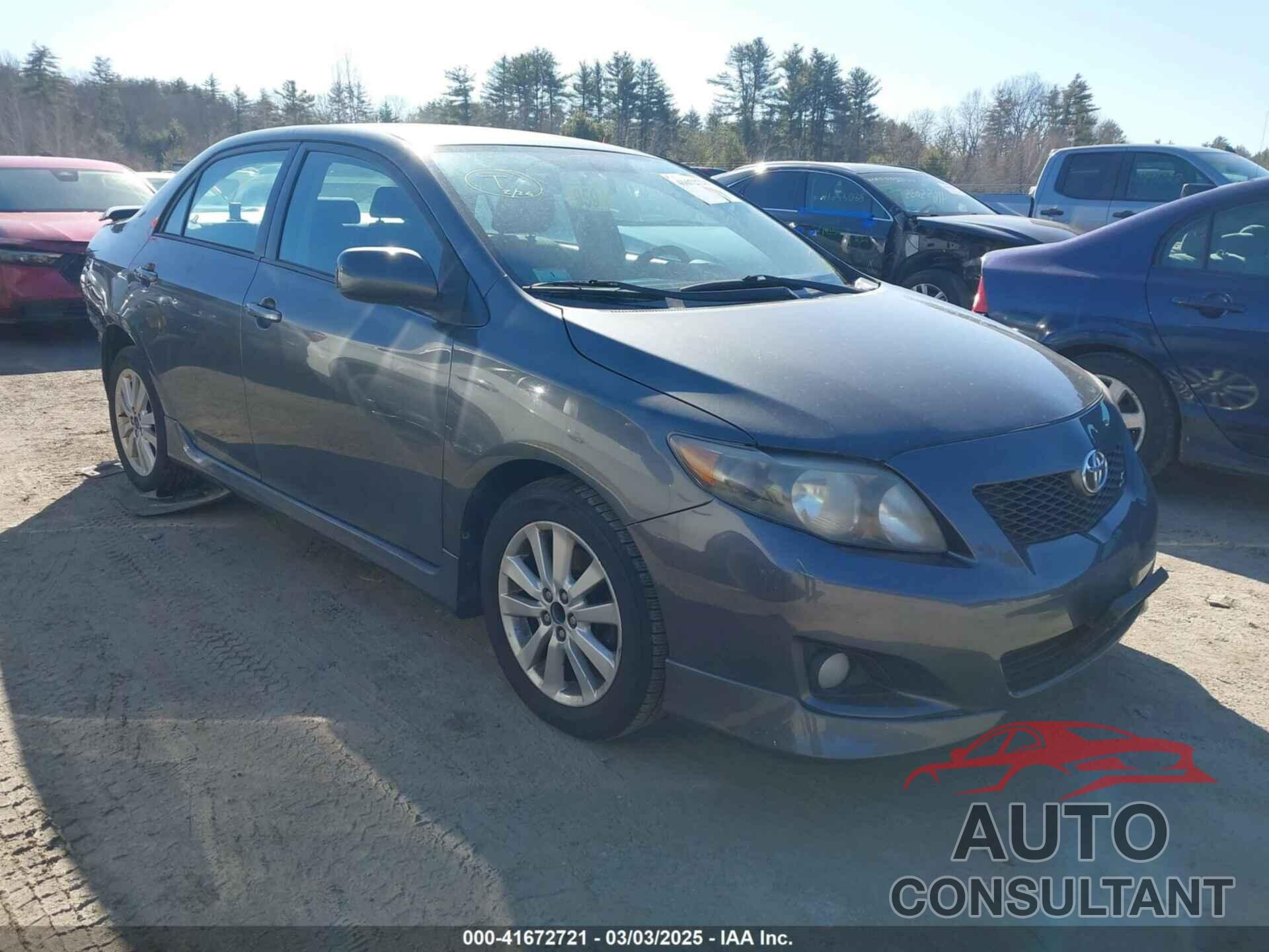 TOYOTA COROLLA 2010 - 2T1BU4EE2AC476508