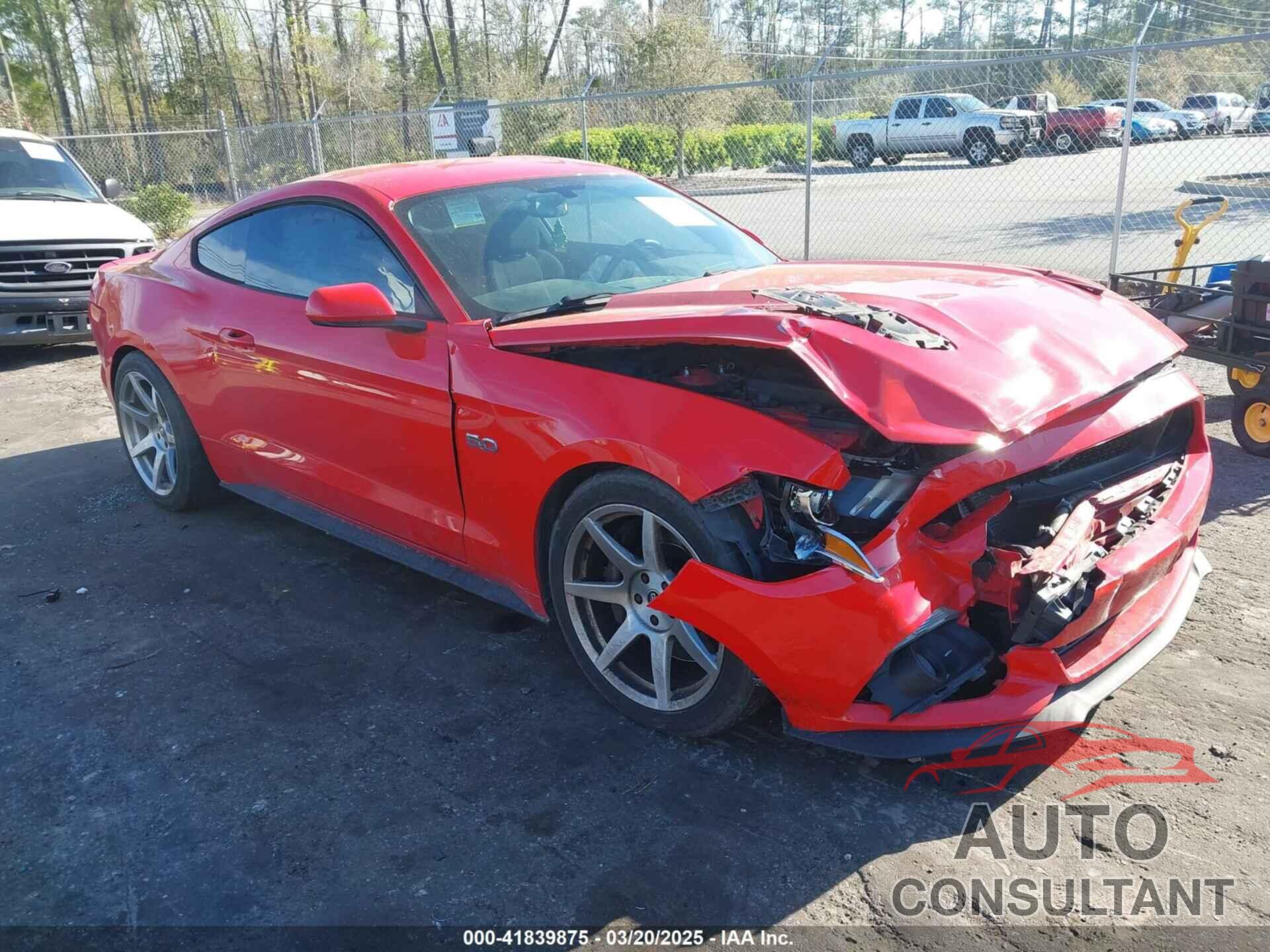 FORD MUSTANG 2016 - 1FA6P8CF6G5336436