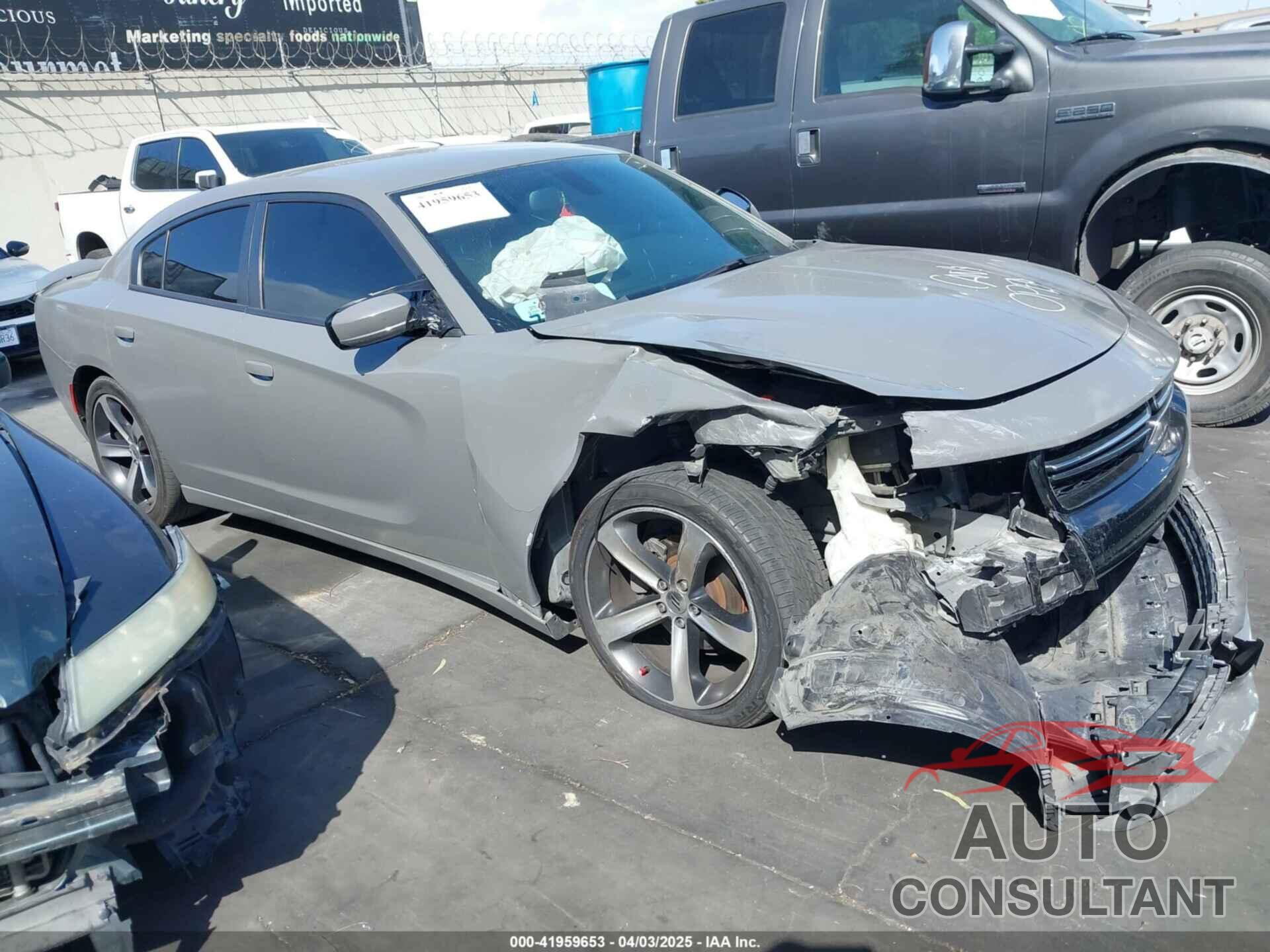 DODGE CHARGER 2017 - 2C3CDXBG4HH546137