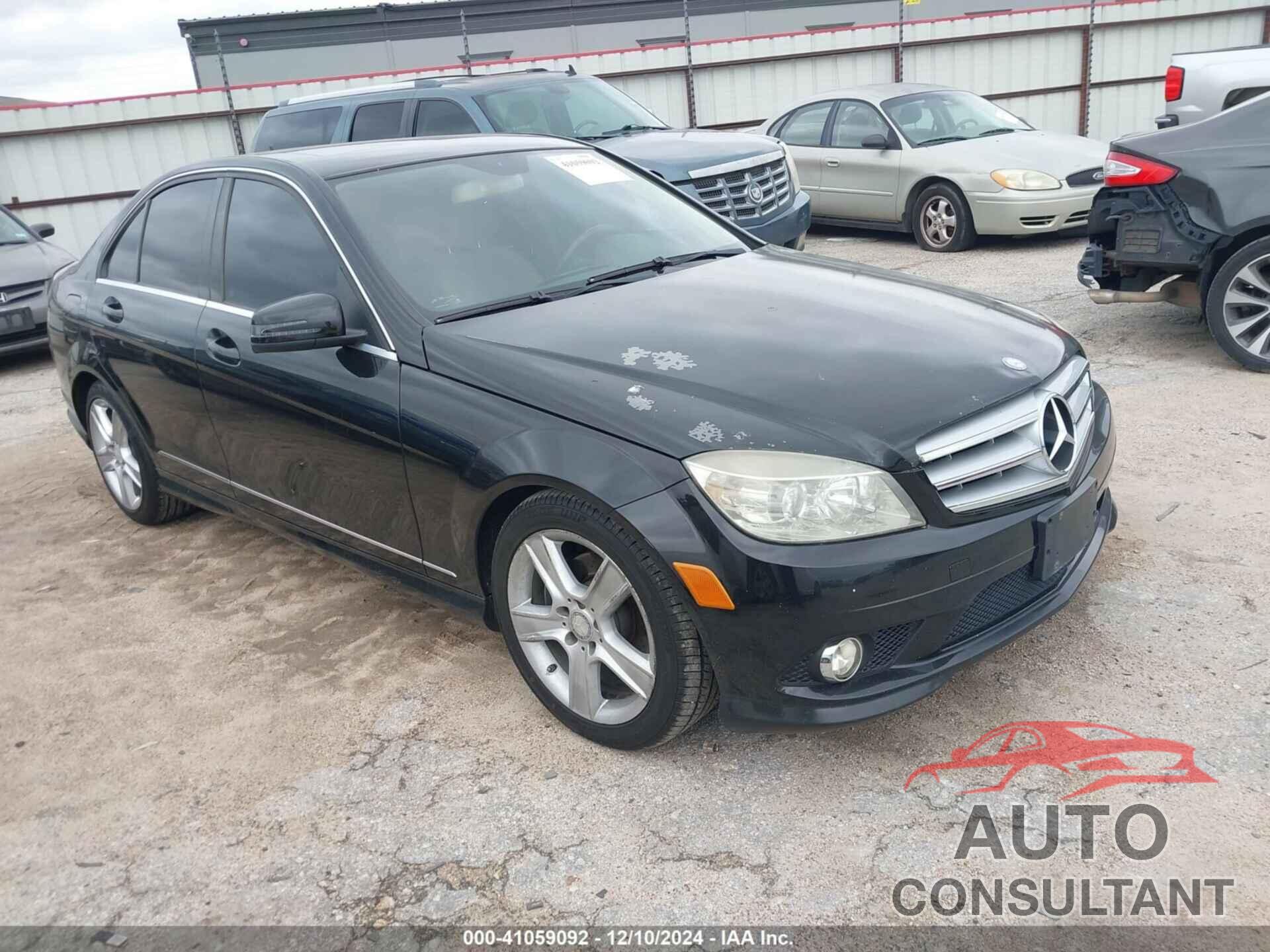 MERCEDES-BENZ C 300 2010 - WDDGF5EB1AF462589