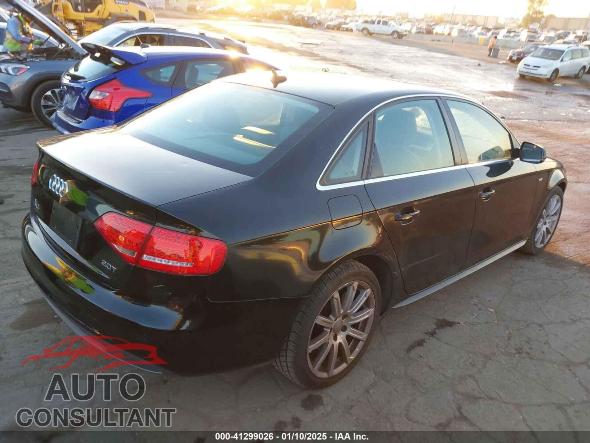 AUDI A4 2012 - WAUEFAFL7CA119607