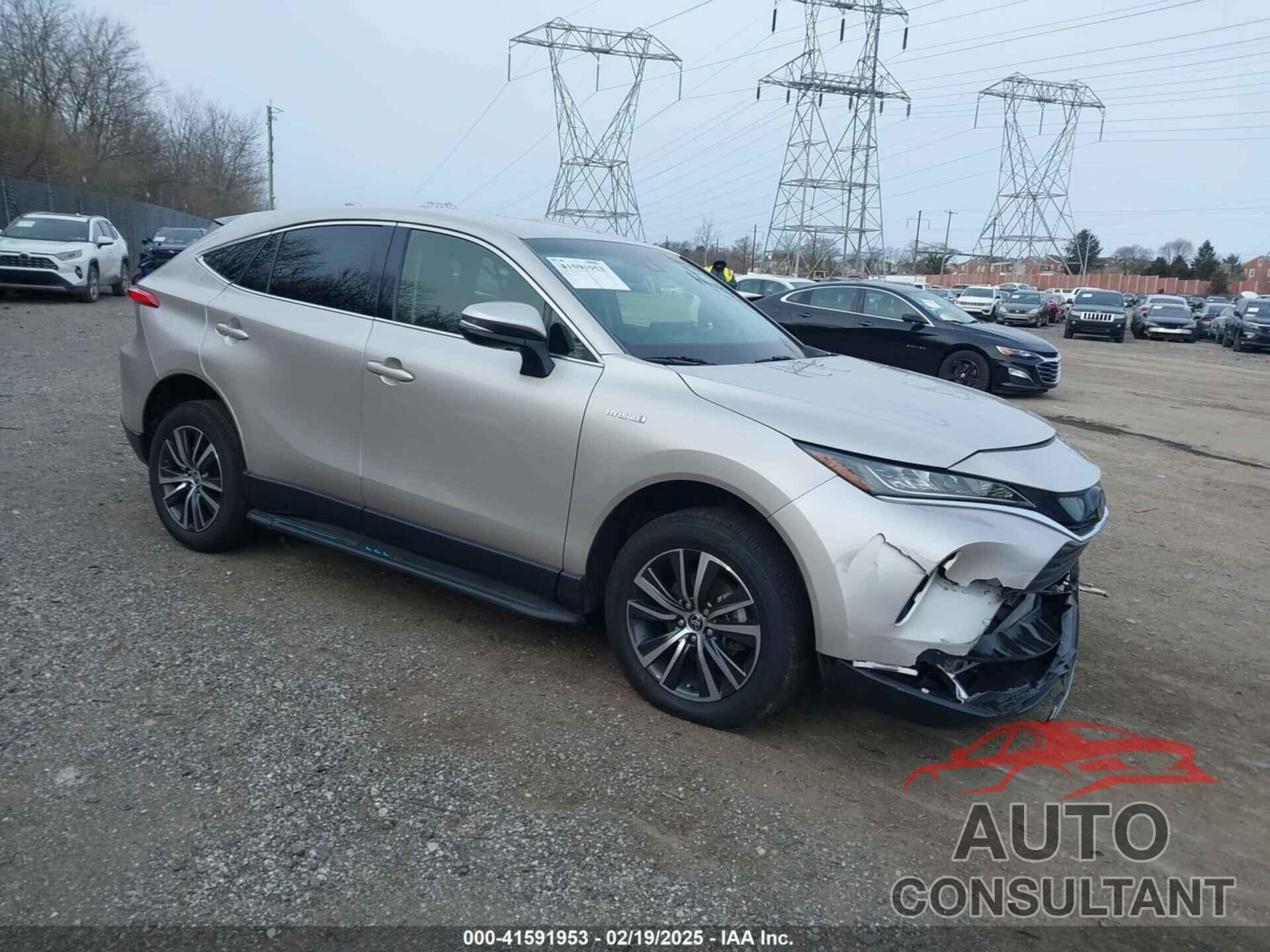 TOYOTA VENZA 2021 - JTEAAAAH8MJ076007