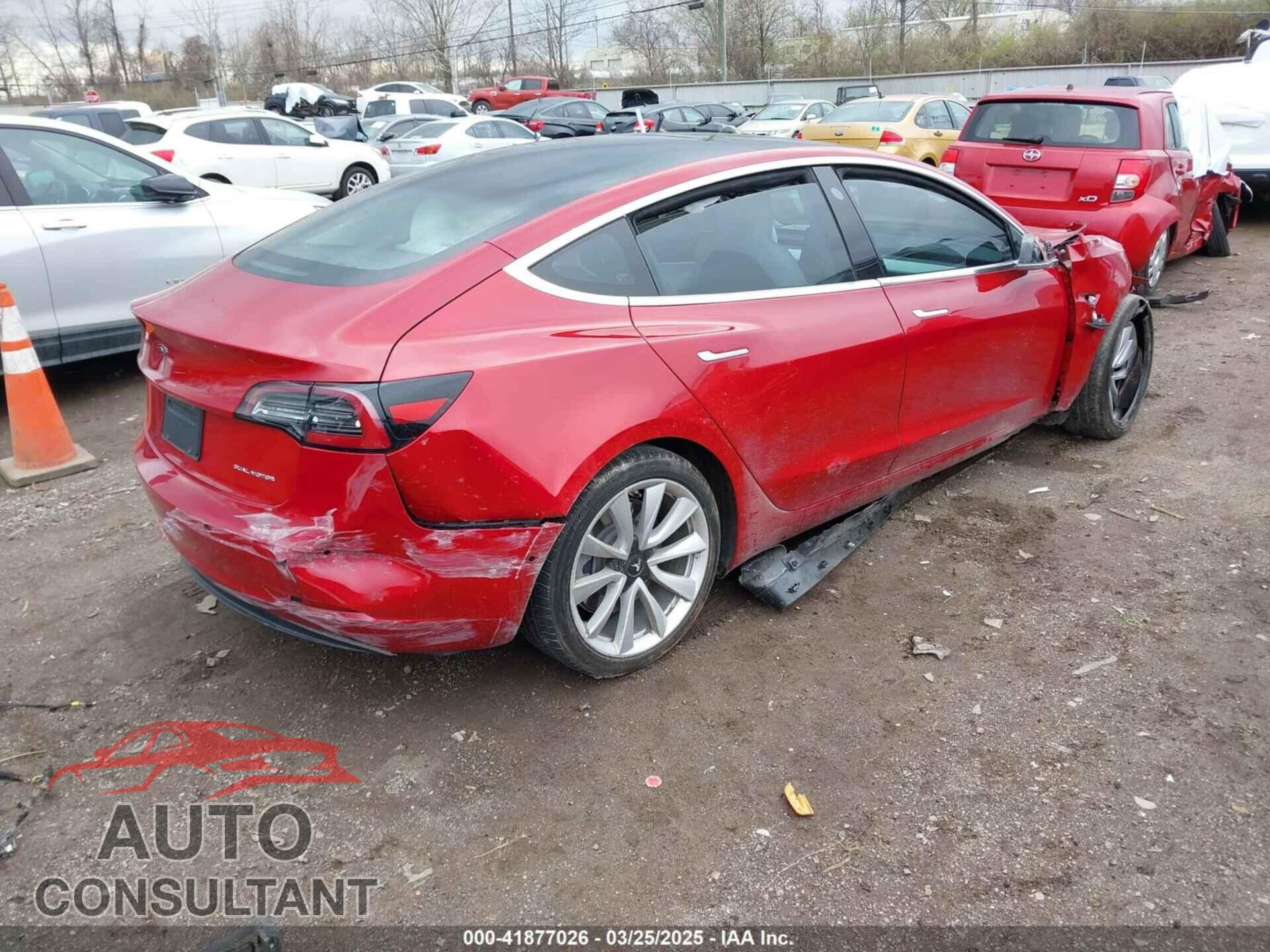 TESLA MODEL 3 2019 - 5YJ3E1EB9KF365960