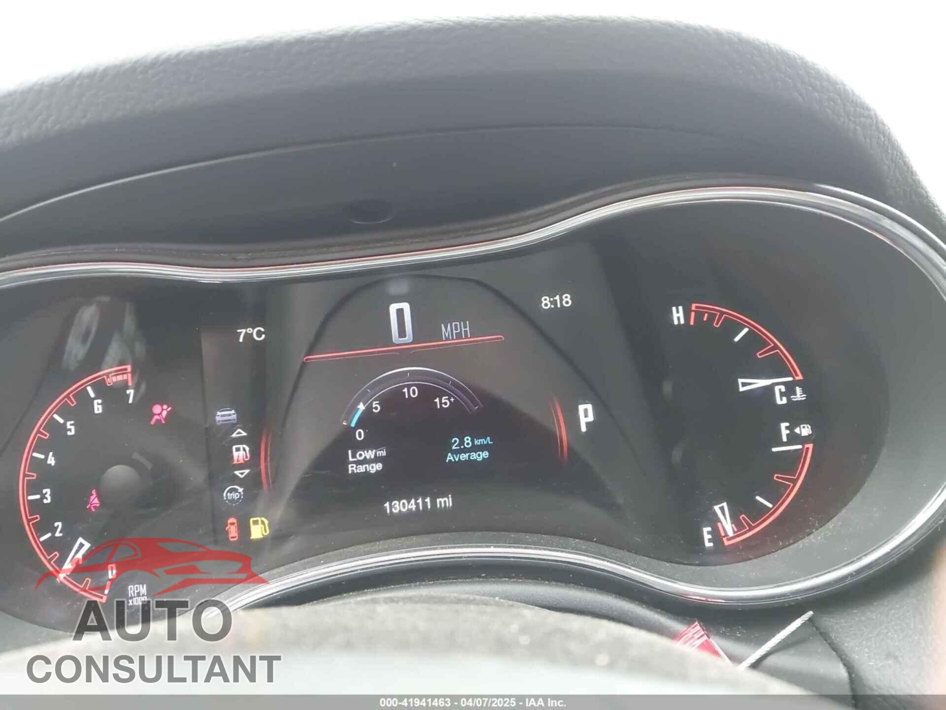 DODGE DURANGO 2017 - 1C4RDJDG9HC820788