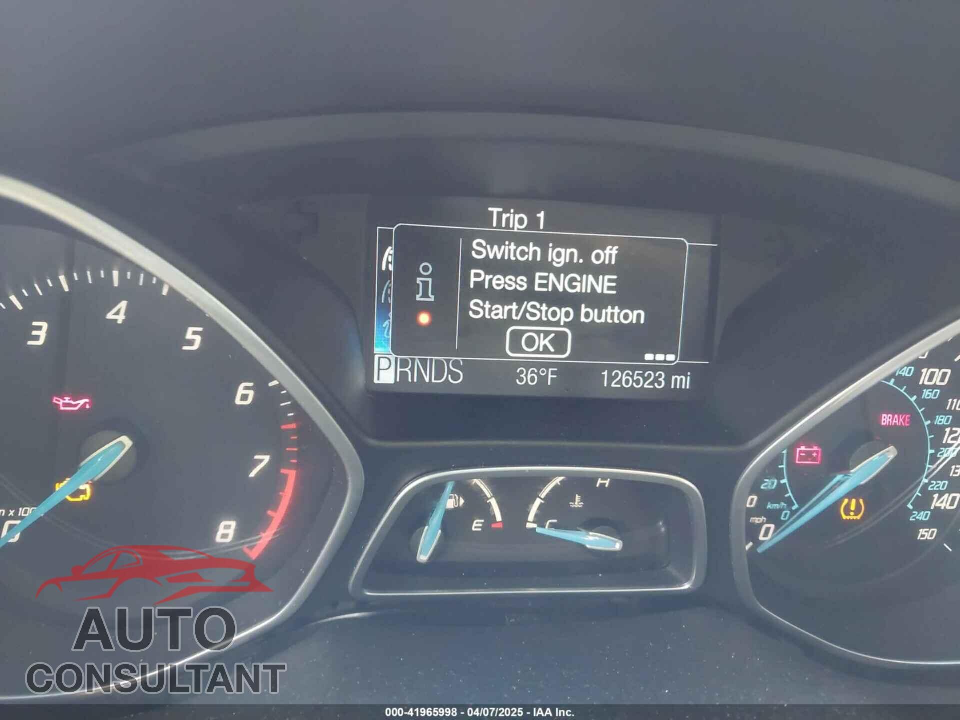 FORD FOCUS 2012 - 1FAHP3N29CL149171