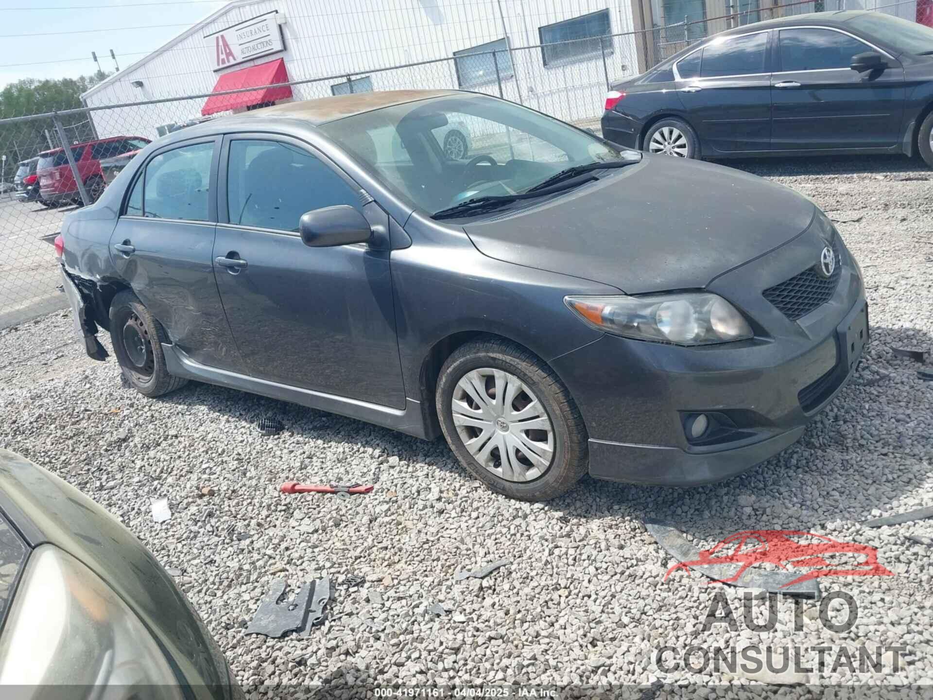 TOYOTA COROLLA 2009 - 1NXBU40E99Z029854