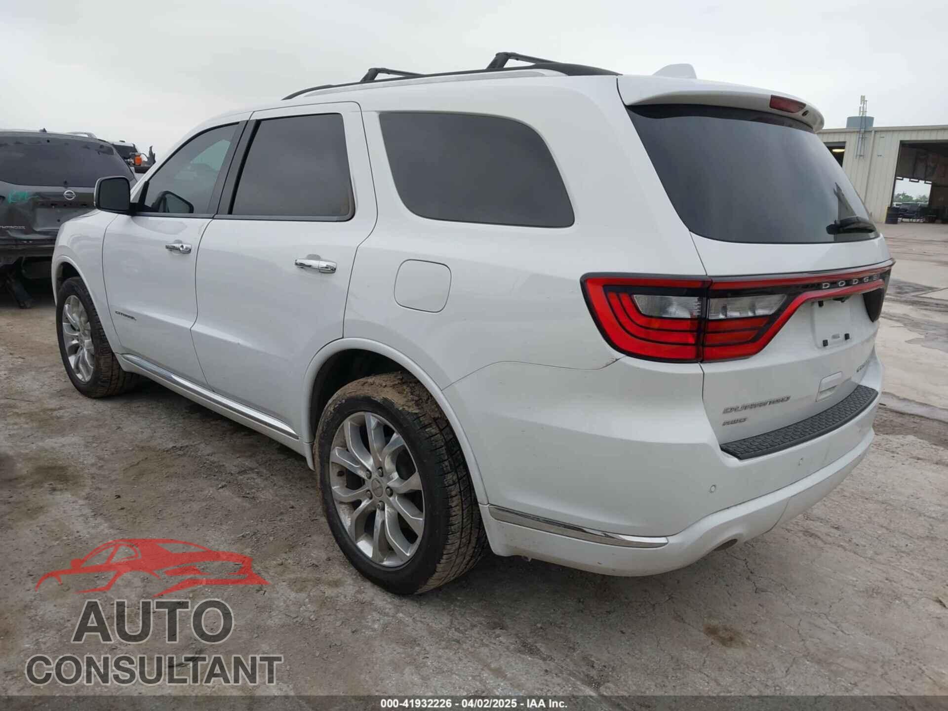 DODGE DURANGO 2017 - 1C4RDJEG1HC611706
