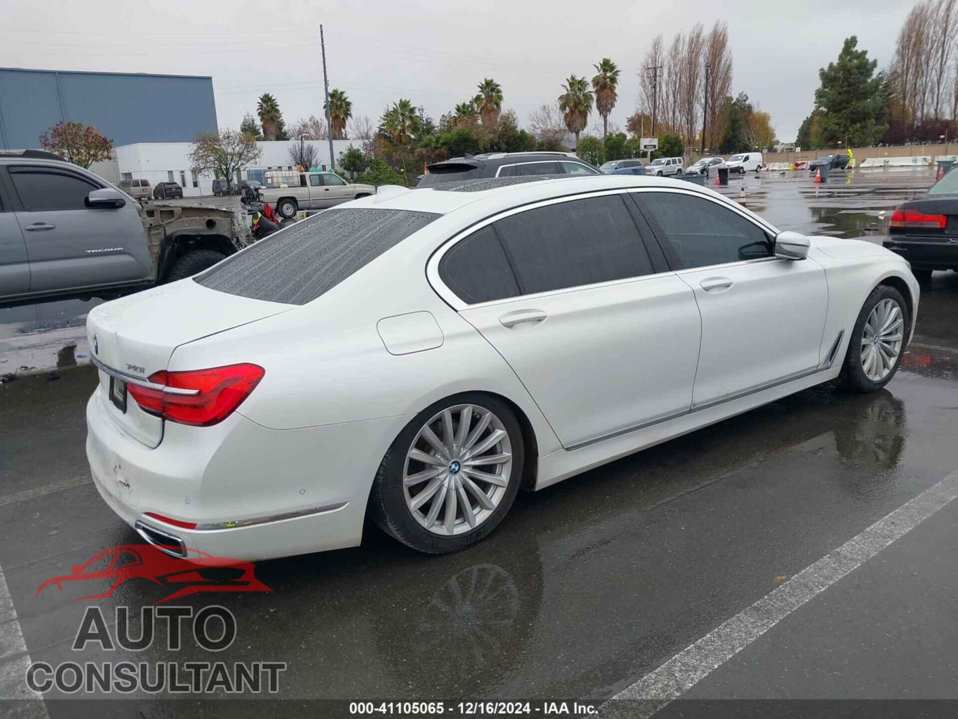 BMW 740I 2017 - WBA7E2C32HG740733