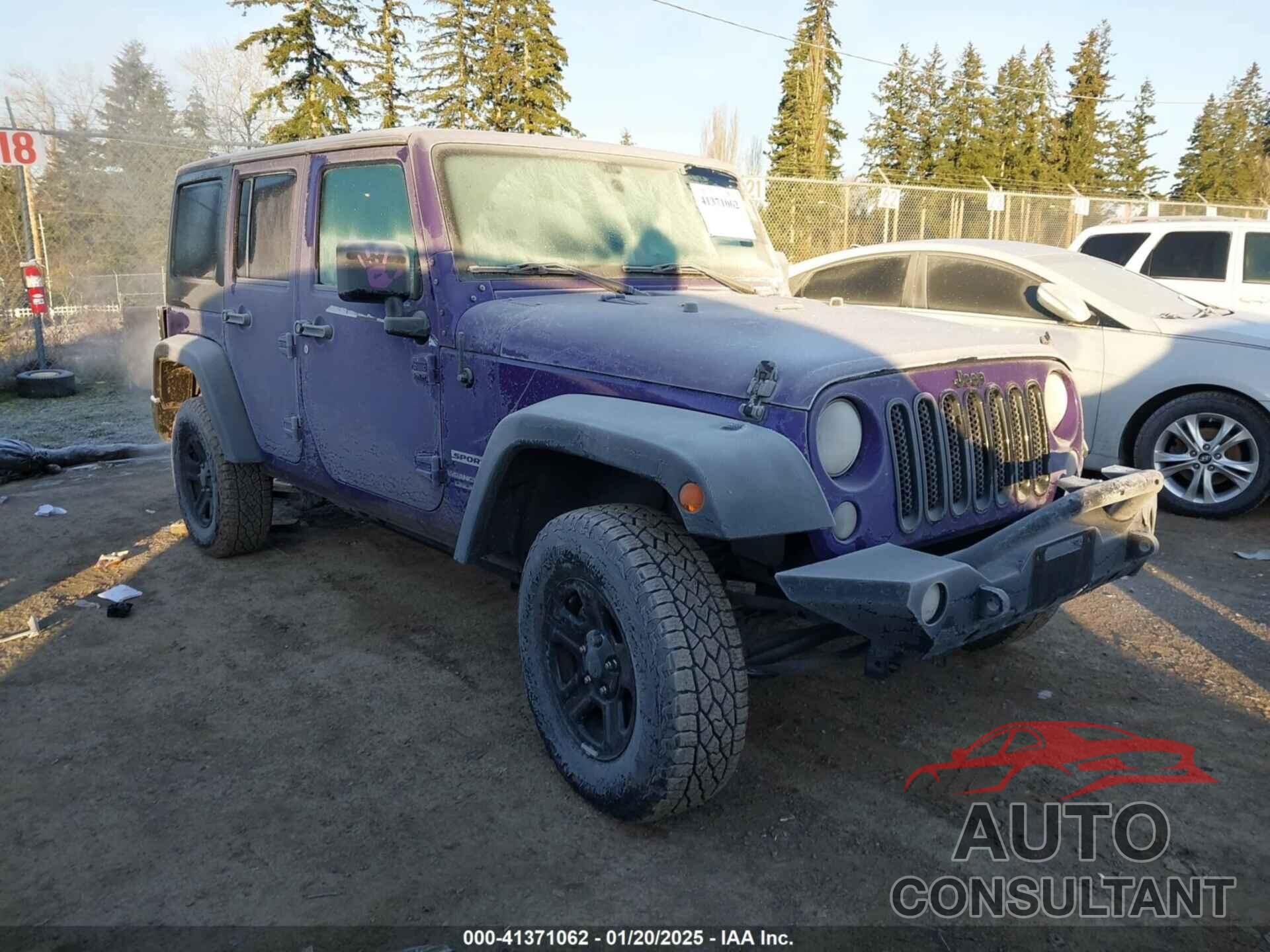 JEEP WRANGLER JK UNLIMITED 2018 - 1C4BJWDGXJL836446