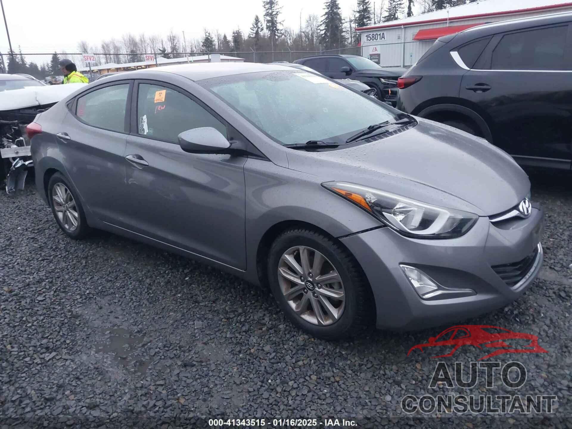 HYUNDAI ELANTRA 2014 - 5NPDH4AE8EH465342