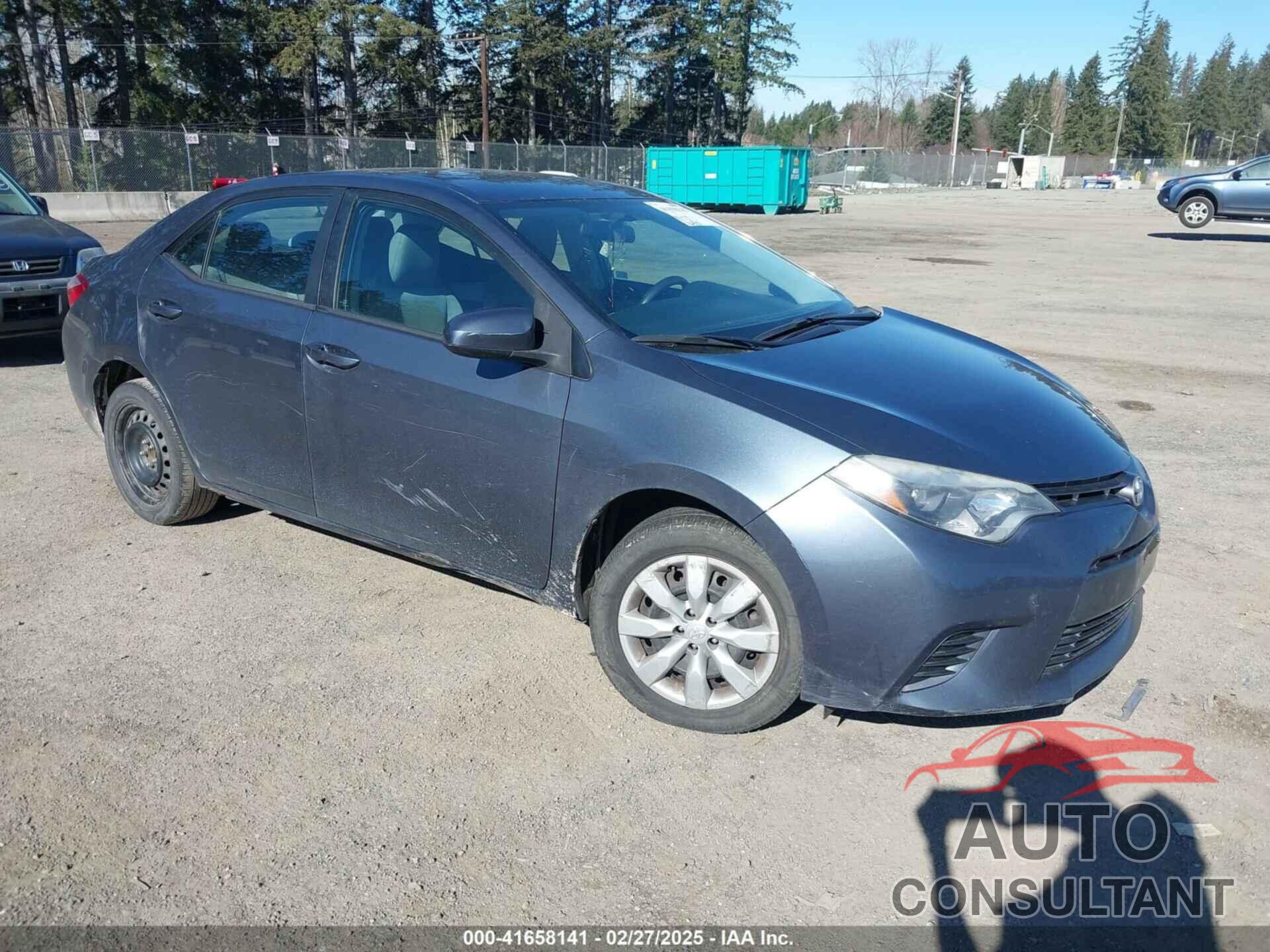 TOYOTA COROLLA 2016 - 2T1BURHE2GC491852