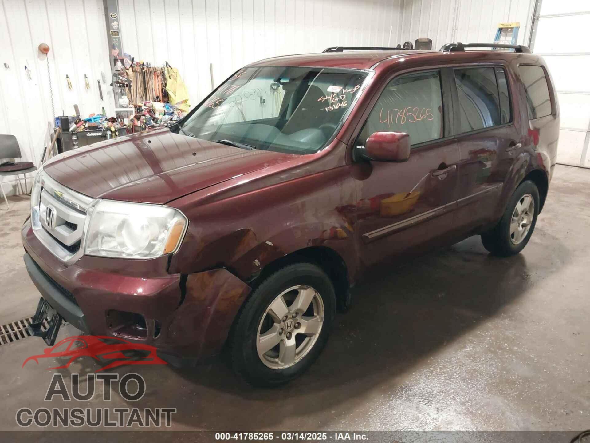 HONDA PILOT 2011 - 5FNYF4H46BB013341