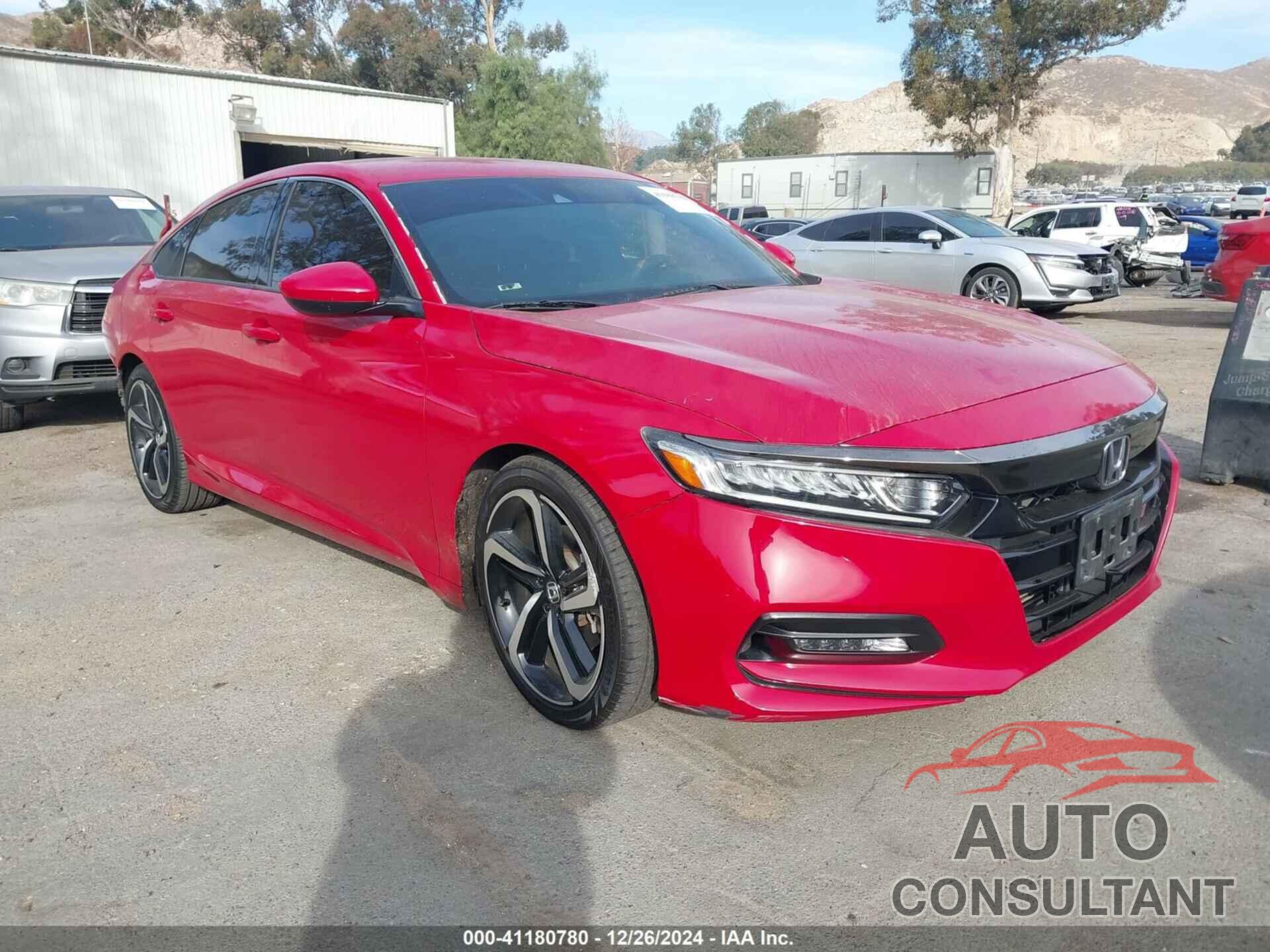 HONDA ACCORD 2018 - 1HGCV1F31JA046245