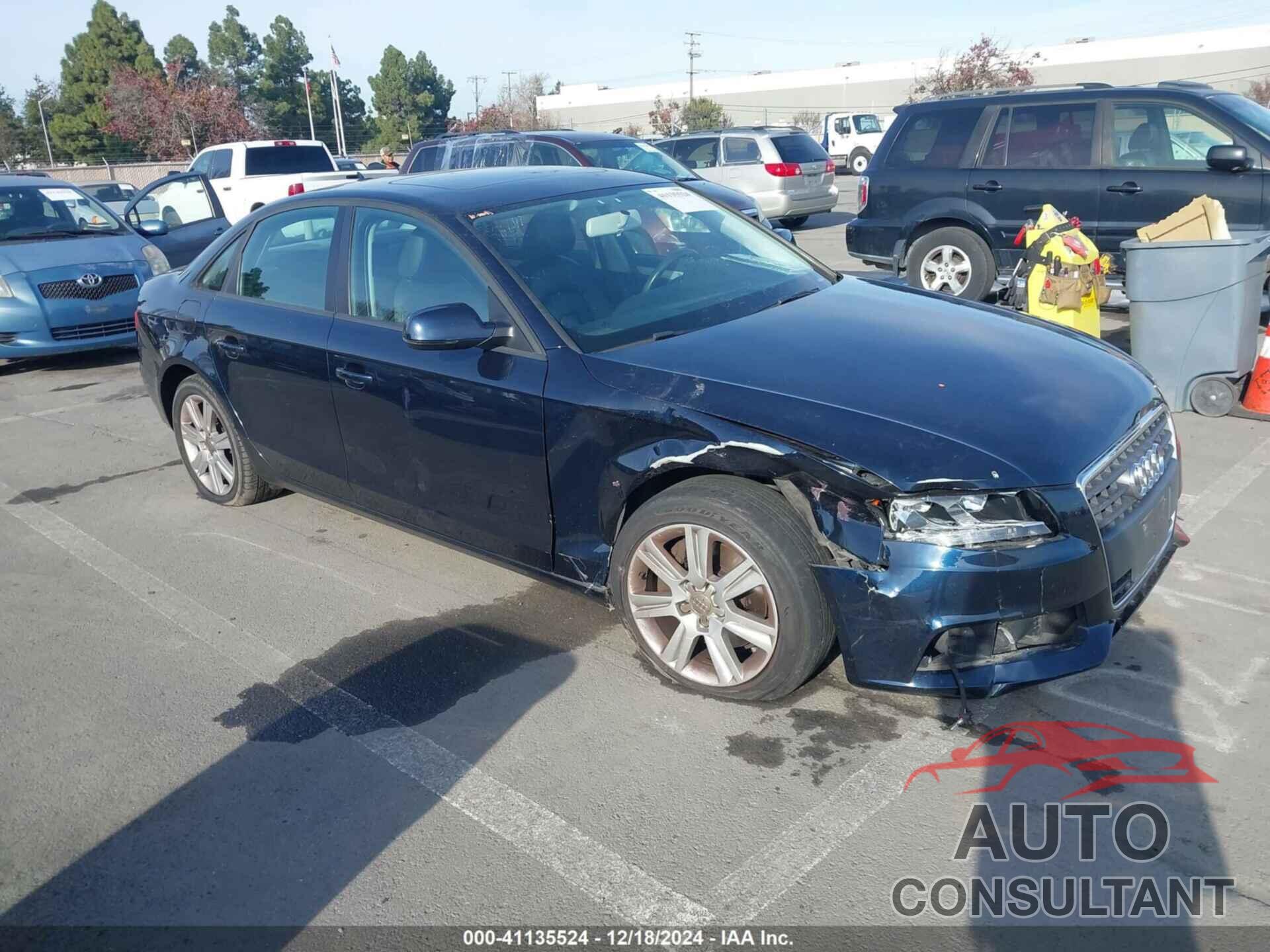 AUDI A4 2010 - WAUAFAFL1AN028157