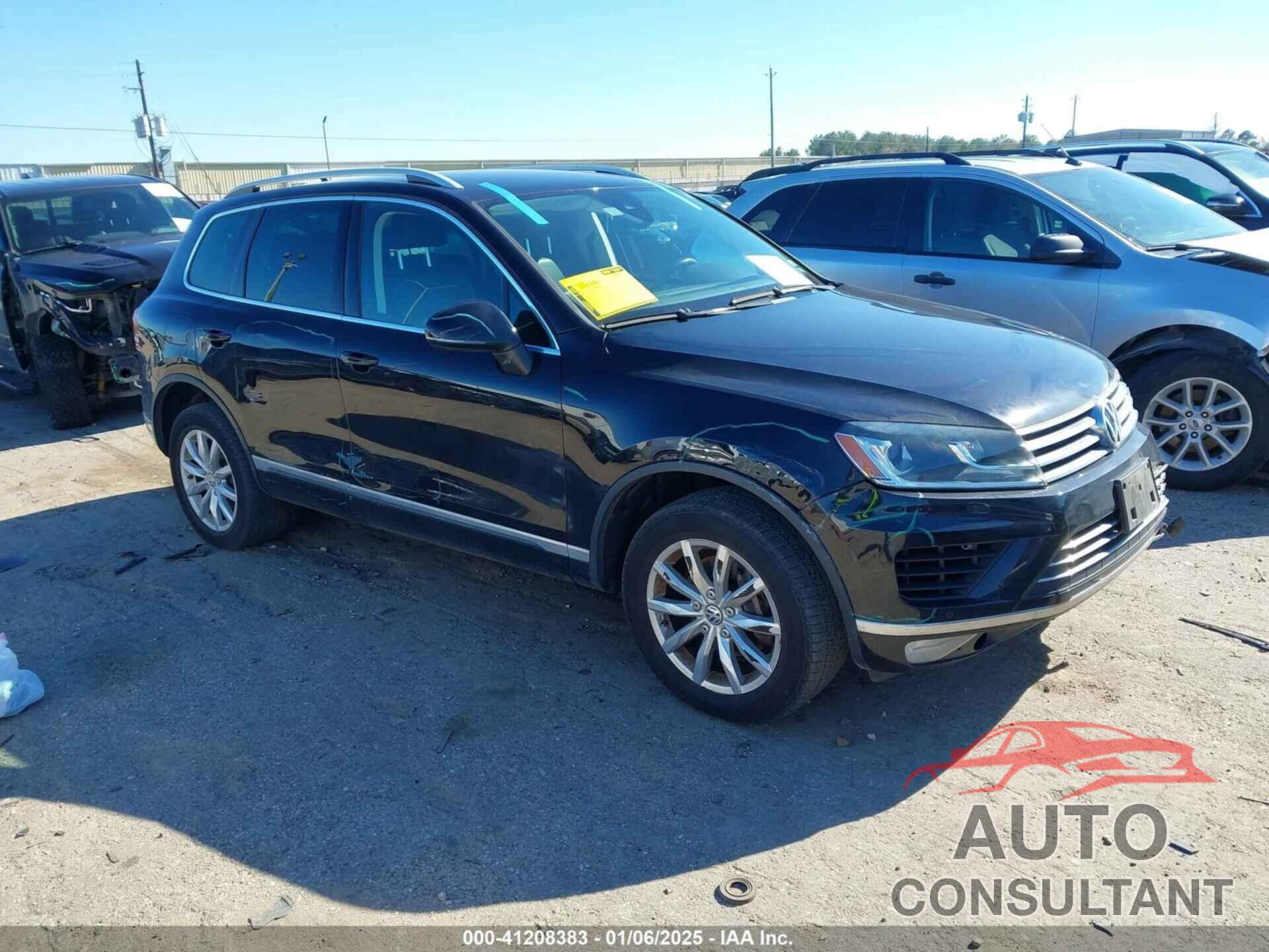 VOLKSWAGEN TOUAREG 2016 - WVGEF9BP4GD012265