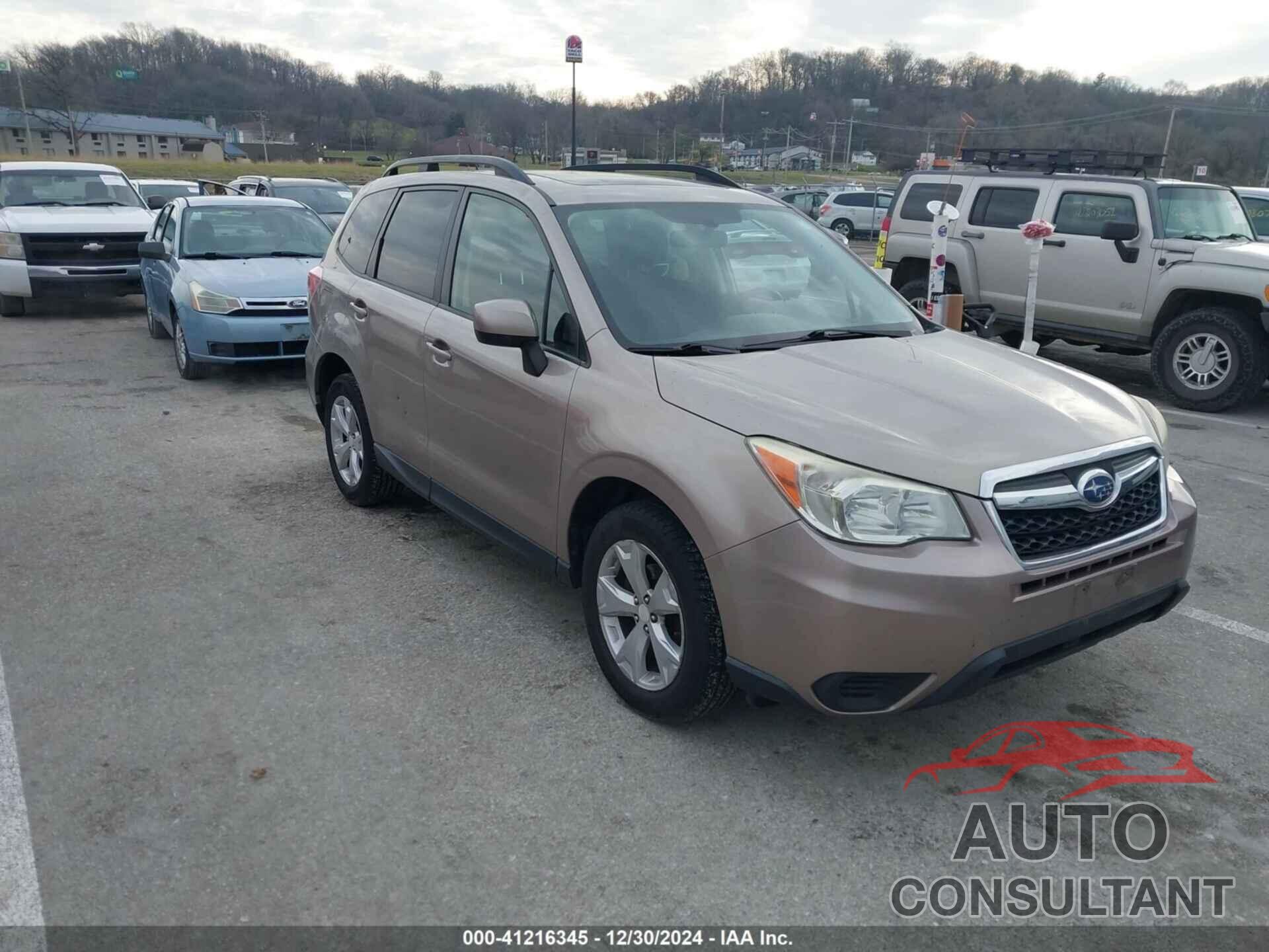 SUBARU FORESTER 2014 - JF2SJAEC6EH526903