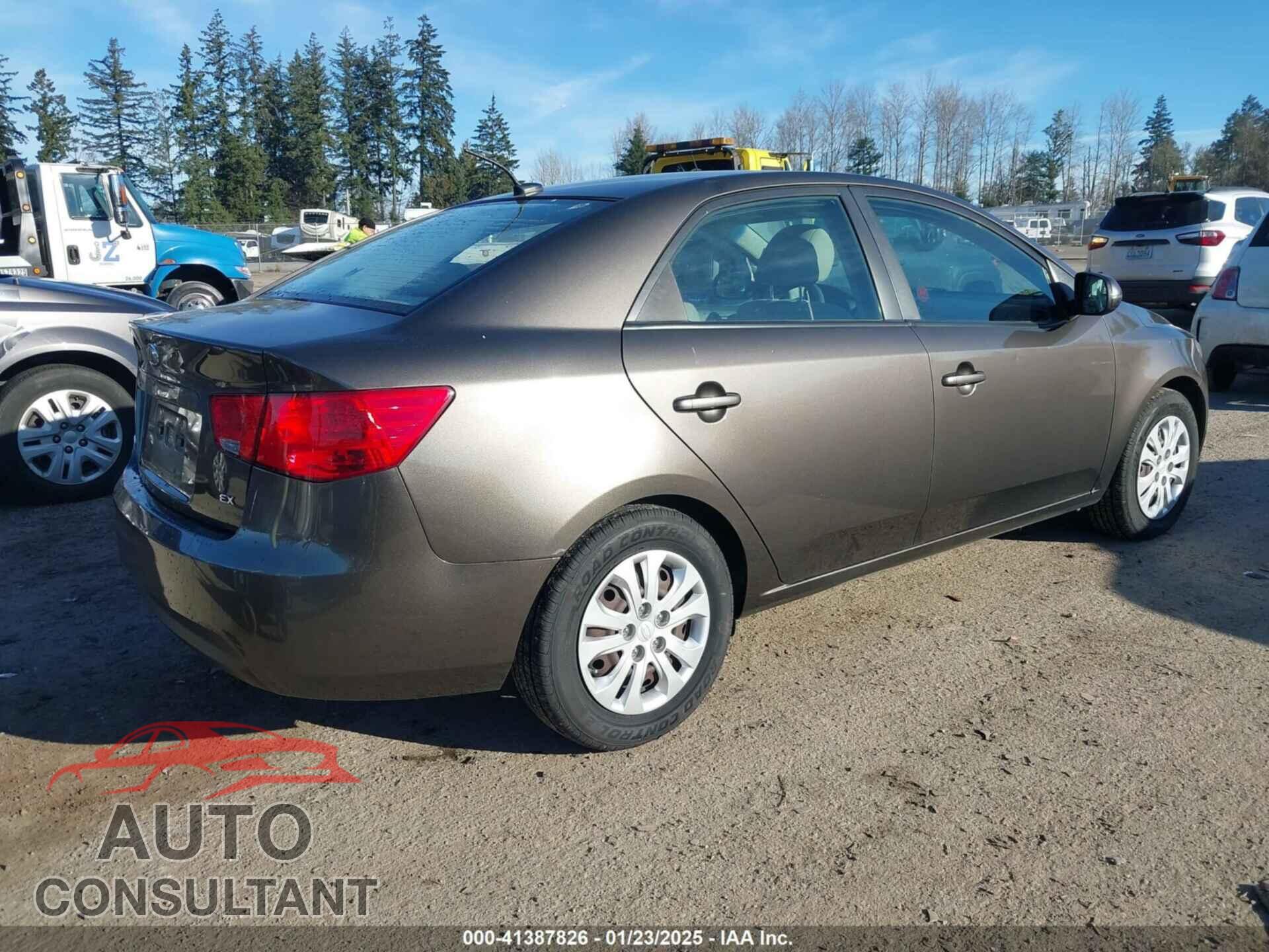 KIA FORTE 2012 - KNAFU4A28C5557331