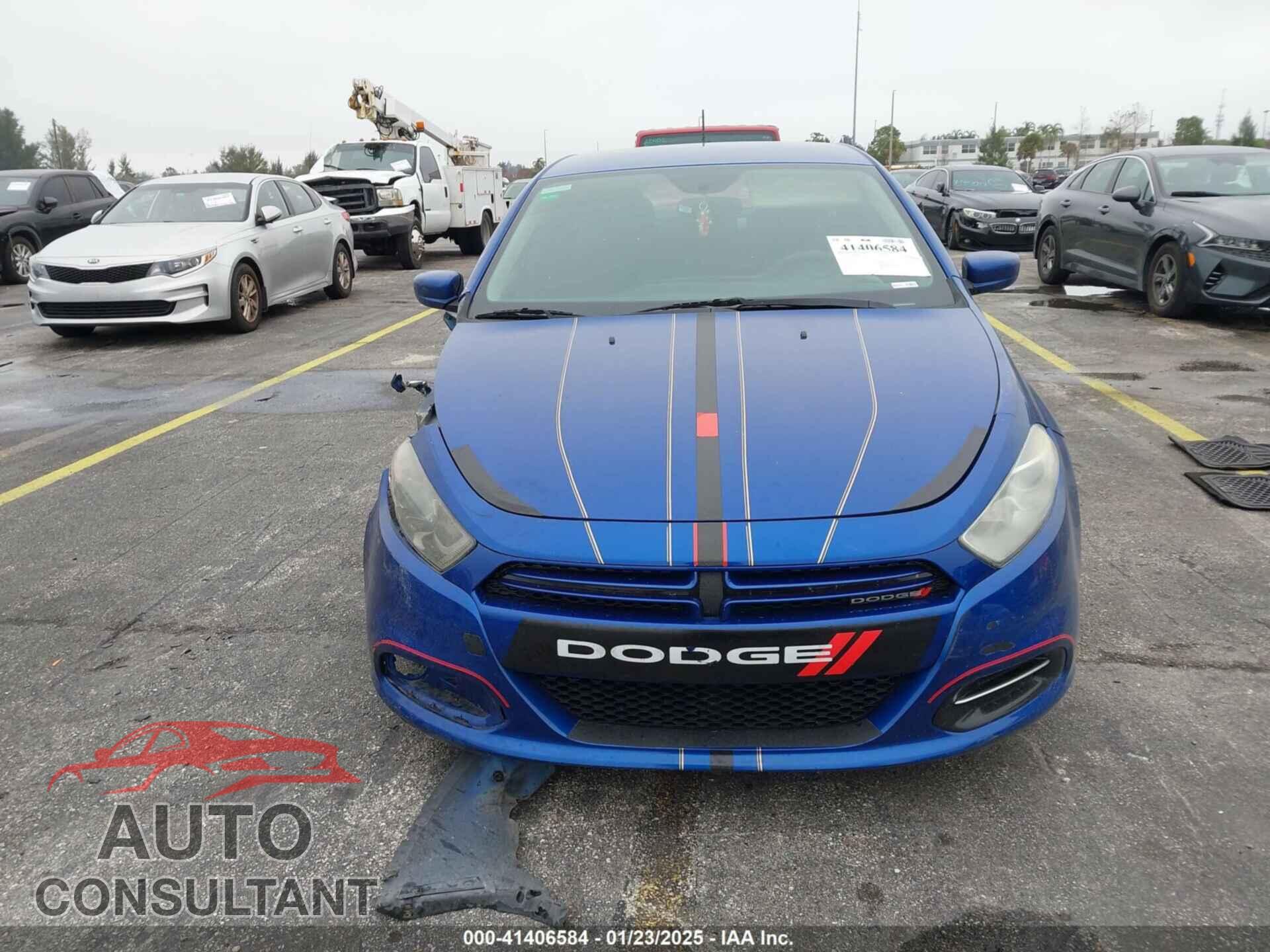 DODGE DART 2013 - 1C3CDFBA8DD307767