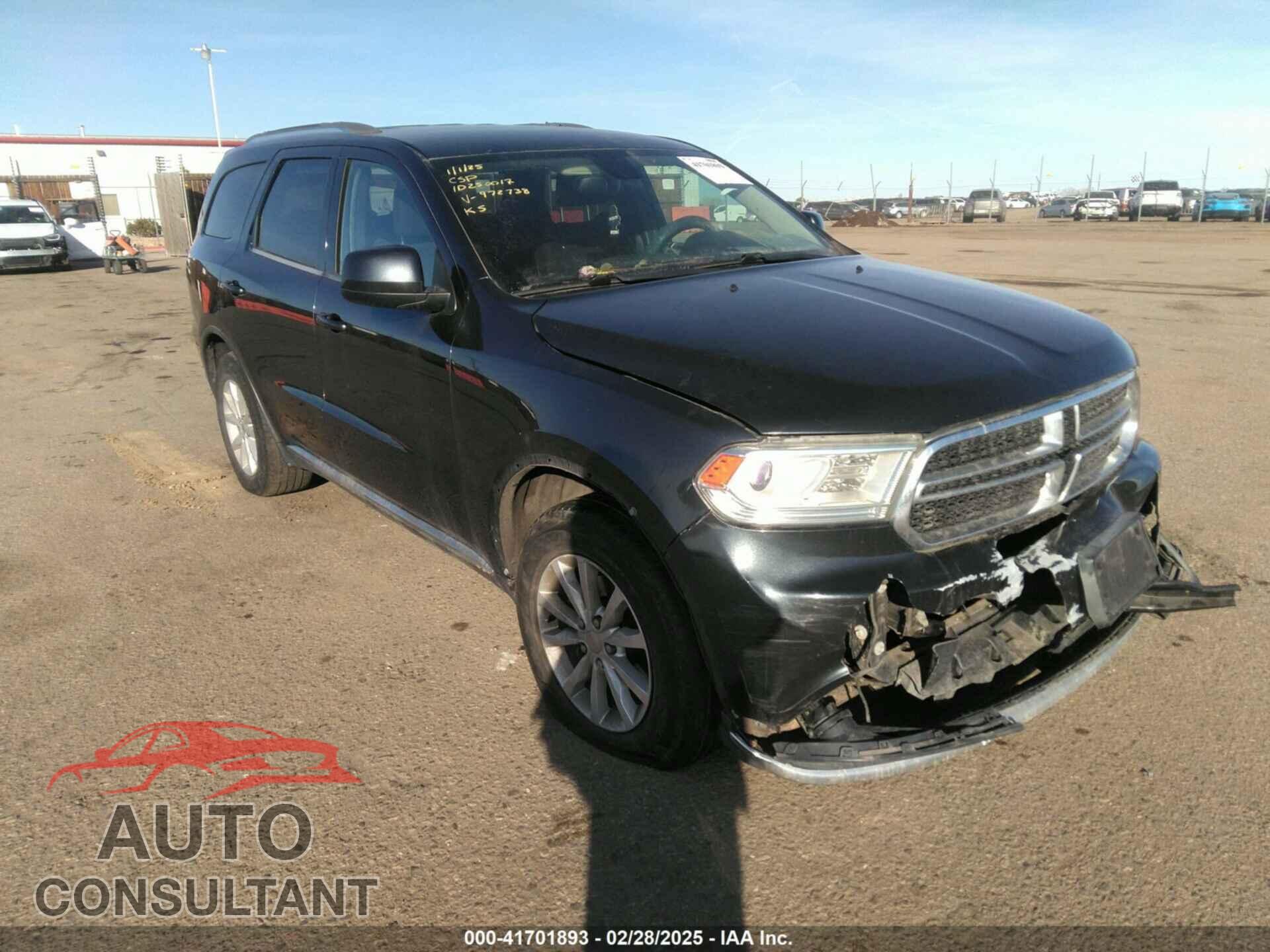 DODGE DURANGO 2014 - 1C4RDJAG8EC972738