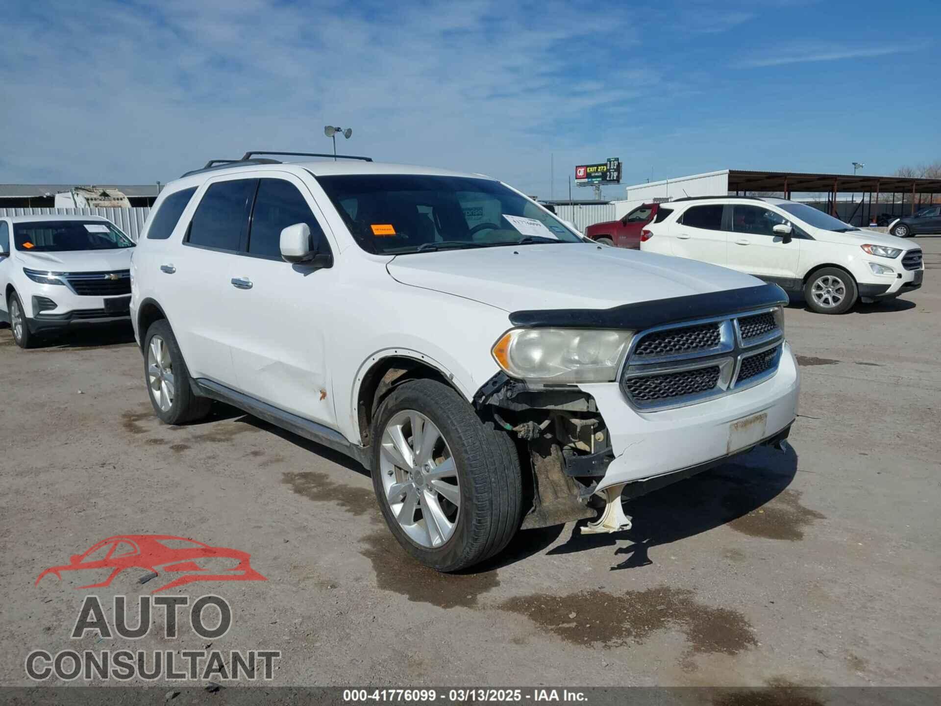DODGE DURANGO 2013 - 1C4SDJDT6DC510333
