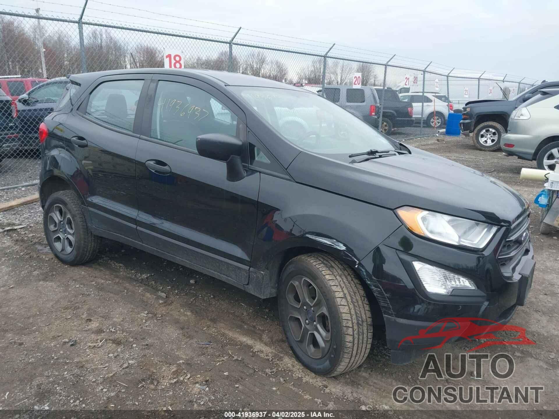FORD ECOSPORT 2018 - MAJ6P1SL4JC223926