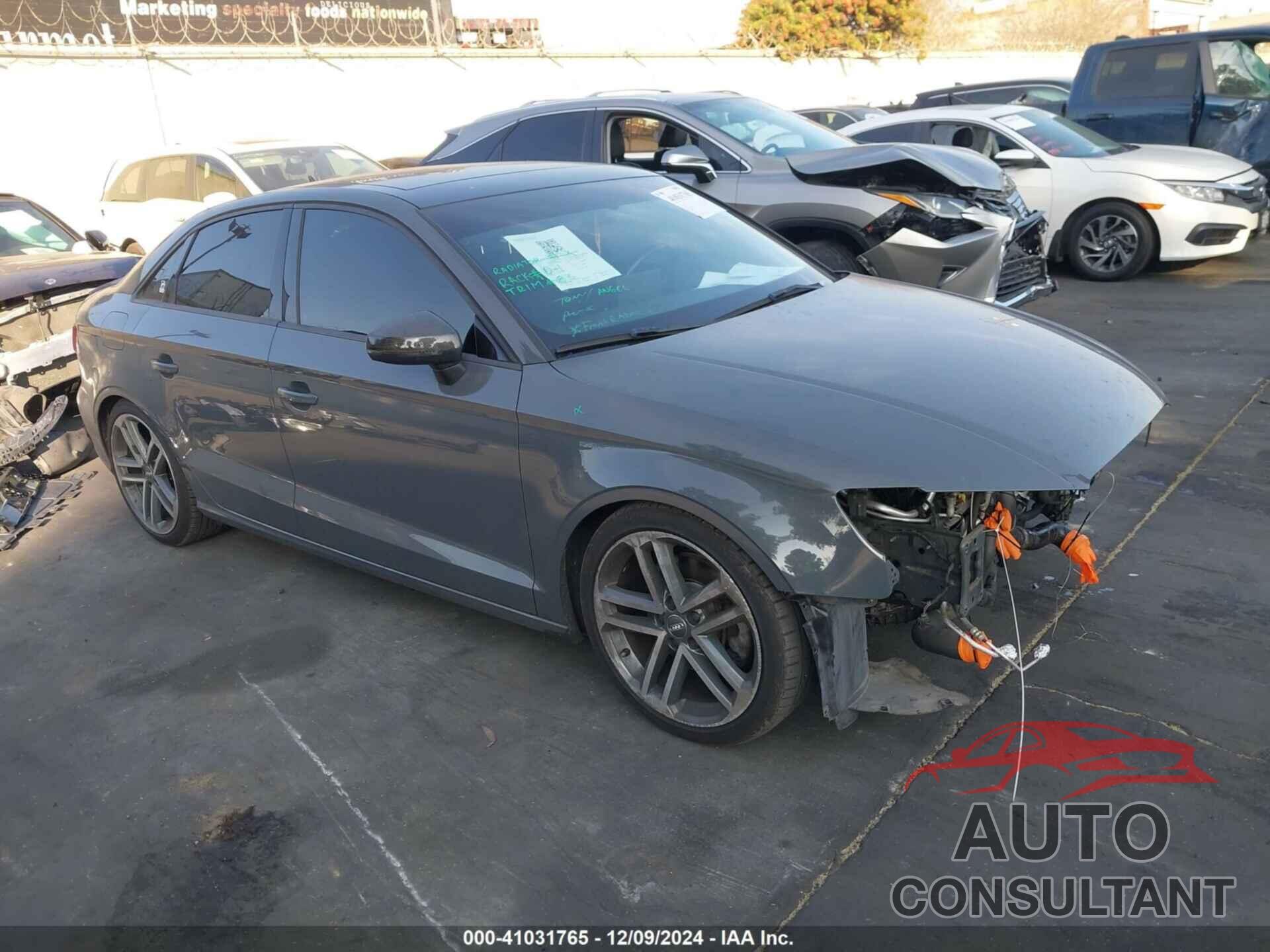 AUDI A3 2018 - WAUAUGFF8J1089533