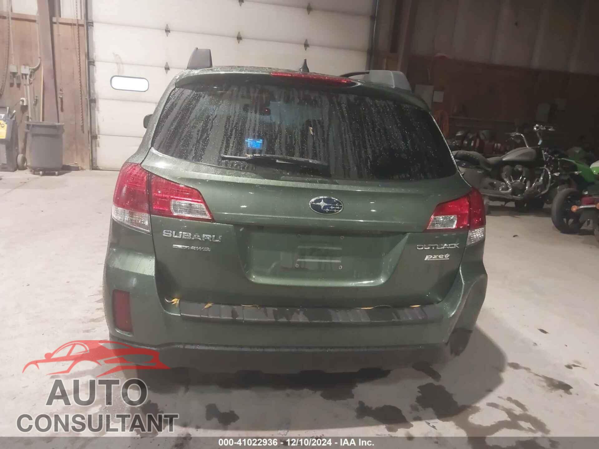 SUBARU OUTBACK 2012 - 4S4BRBLC3C3259807