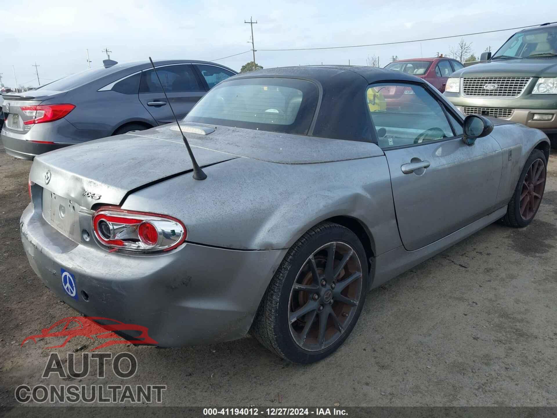 MAZDA MX-5 MIATA 2013 - JM1NC2MF9D0226986