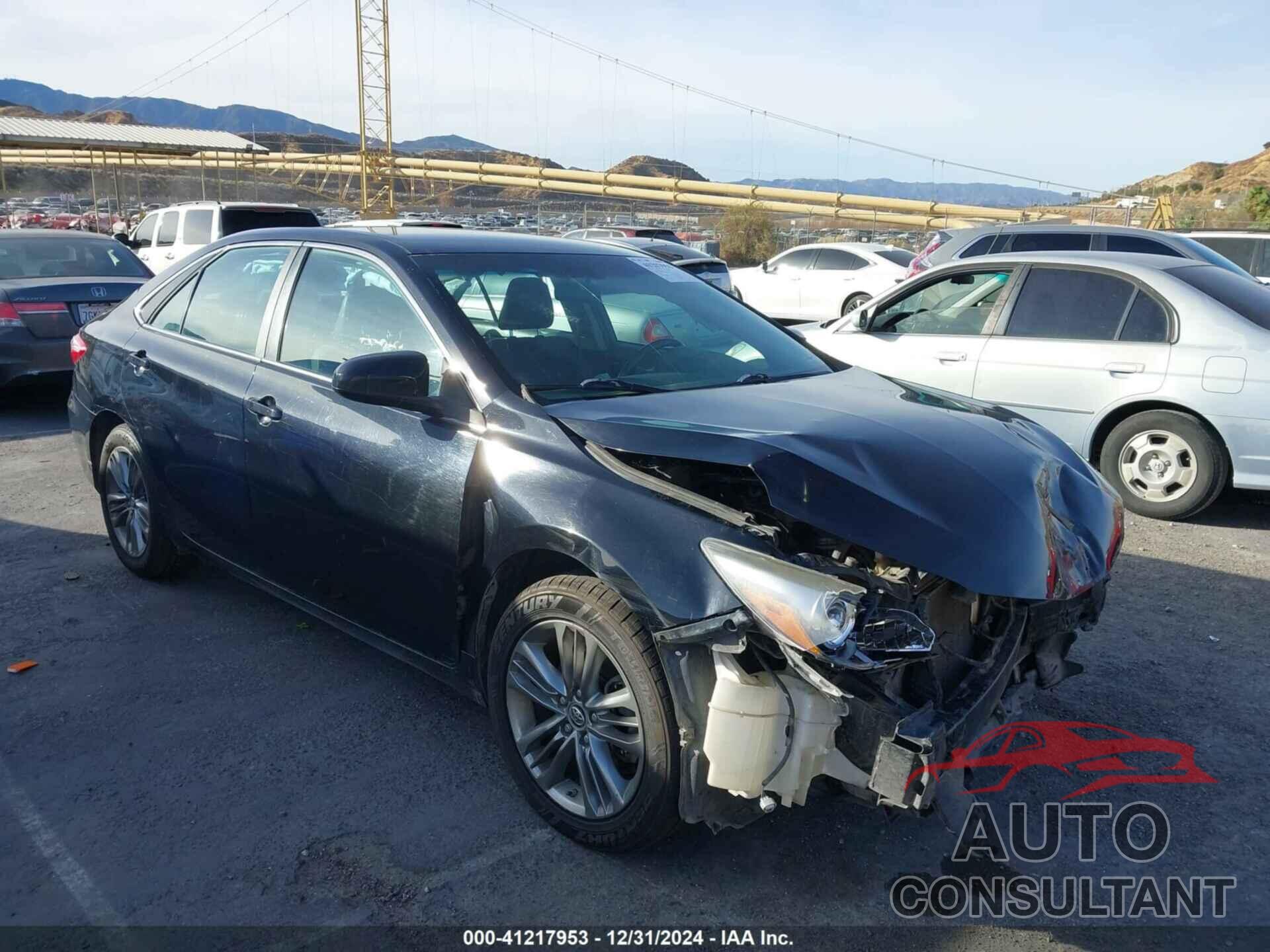 TOYOTA CAMRY 2017 - 4T1BF1FK7HU744622