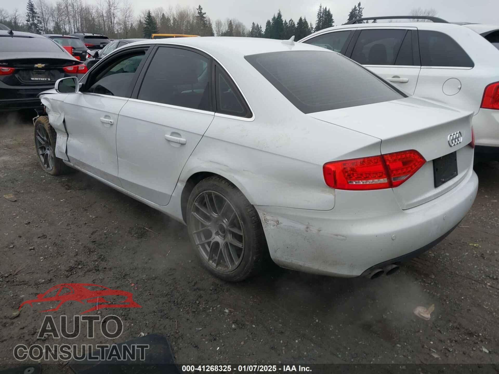 AUDI A4 2012 - WAUFFCFL9CA115364