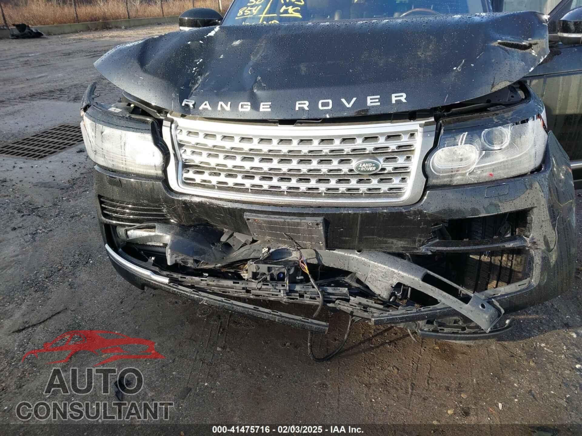 LAND ROVER RANGE ROVER 2017 - SALGS2FV0HA375358