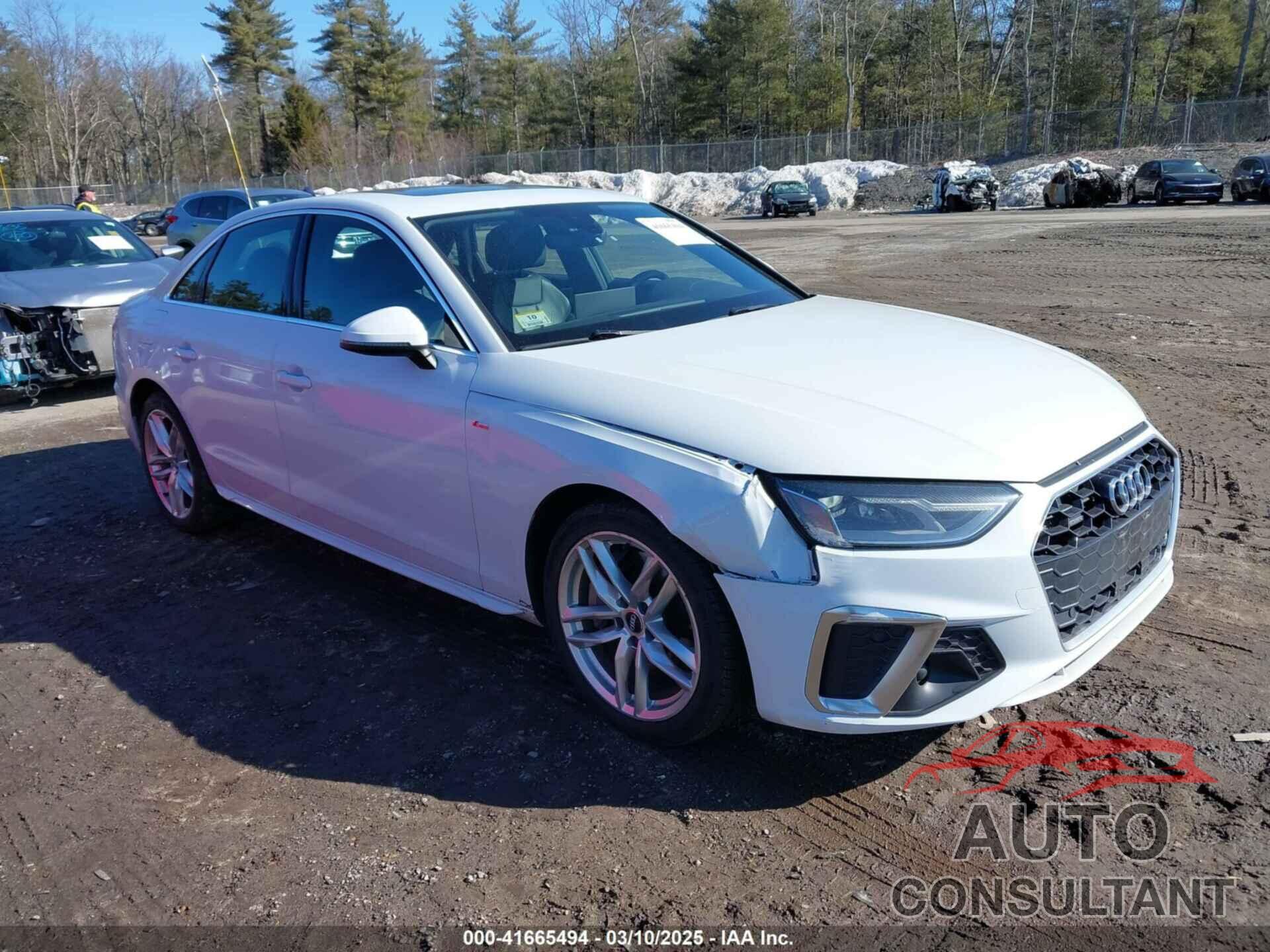 AUDI A4 2020 - WAUDNAF40LN012155
