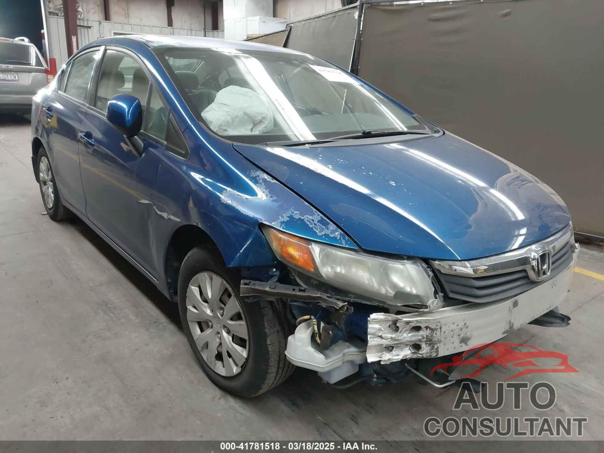 HONDA CIVIC 2012 - 2HGFB2F56CH531451