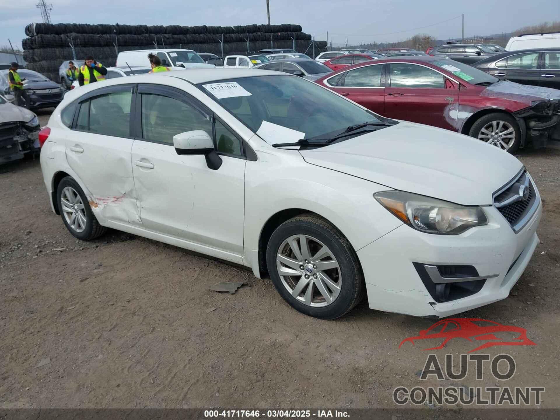 SUBARU IMPREZA 2015 - JF1GPAC60F8206323